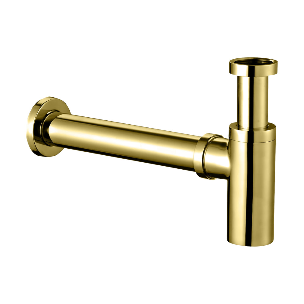 SEIMA BOTTLE TRAP WALL EXIT BRUSHED GOLD 40MM