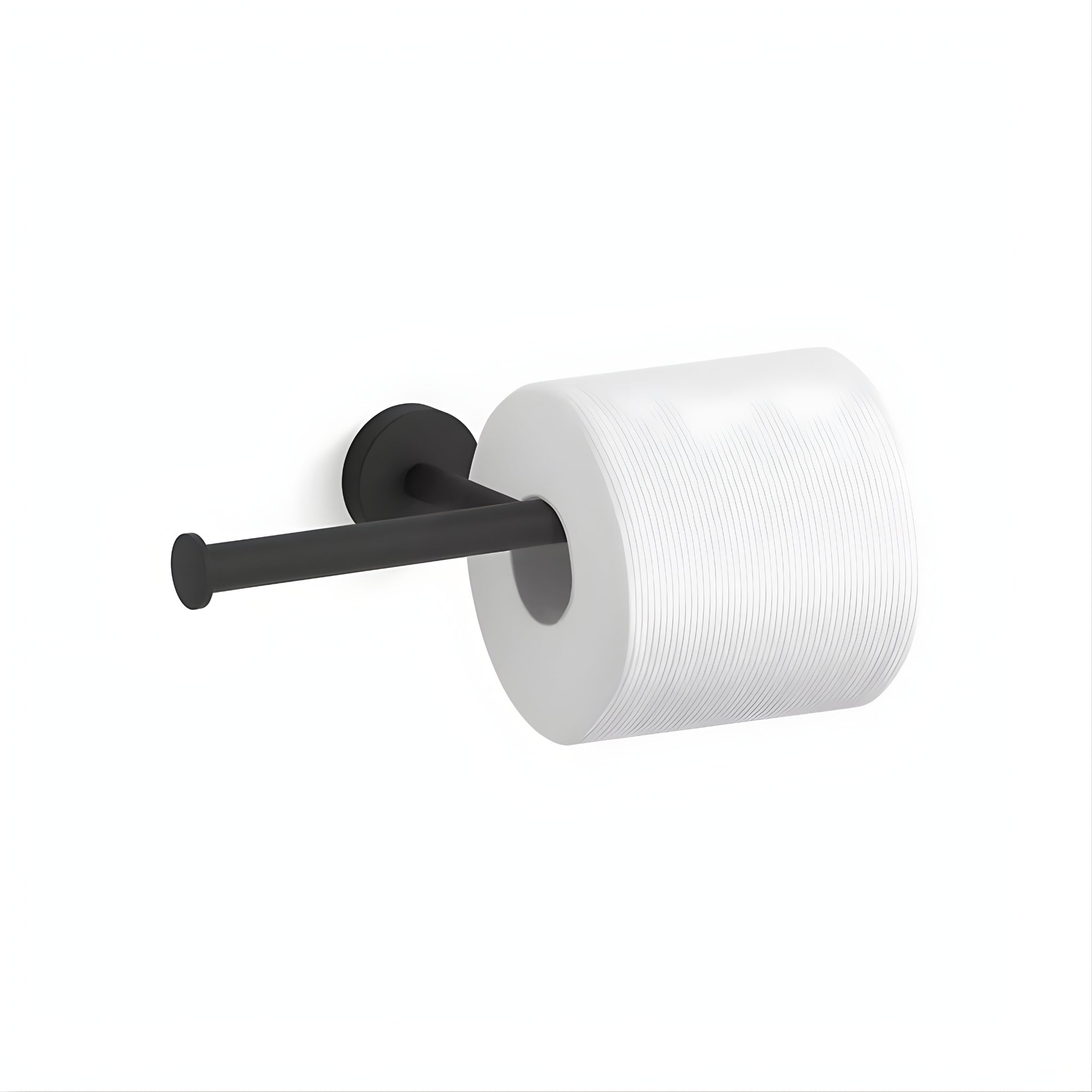 KOHLER ELATE DOUBLE TOILET TISSUE HOLDER MATTE BLACK