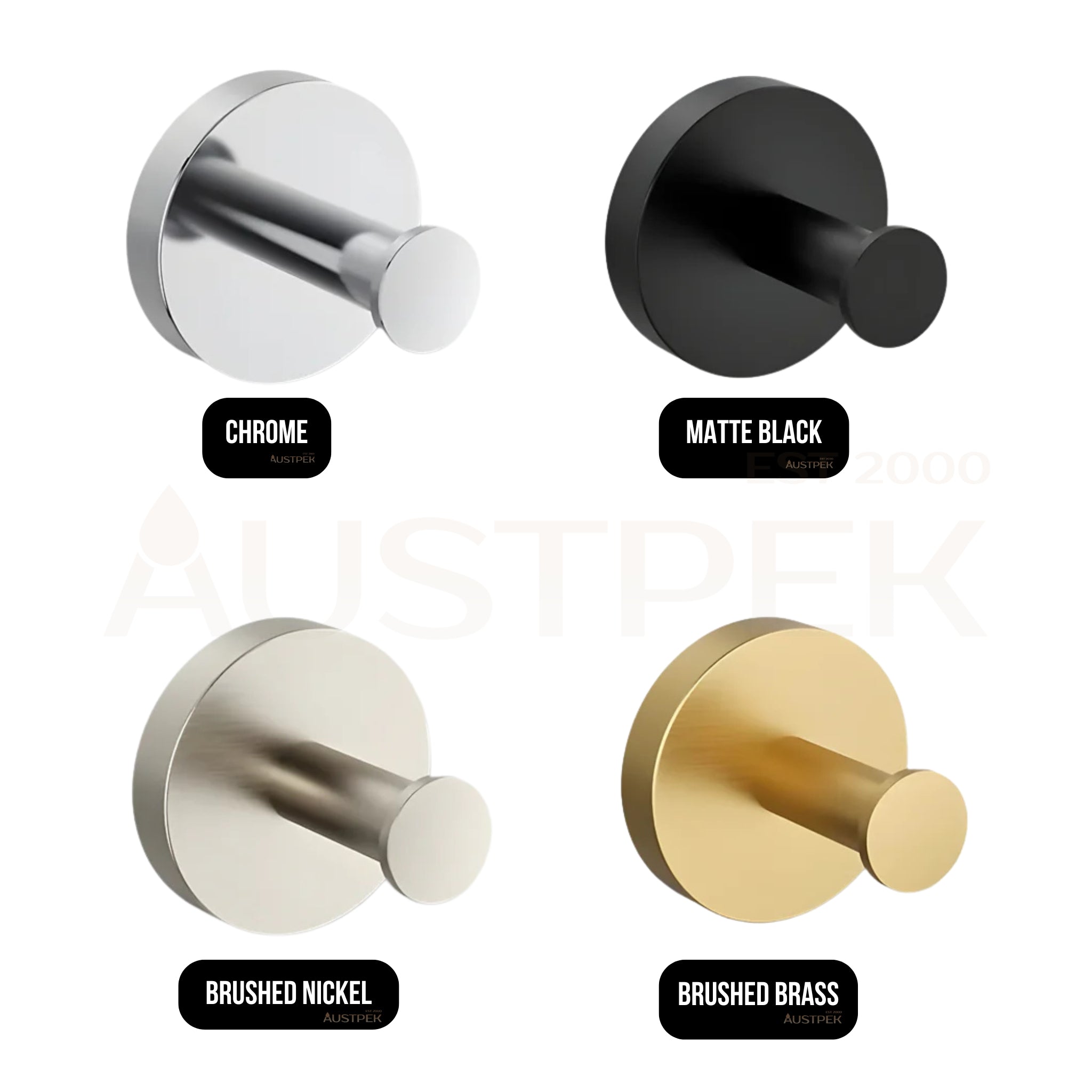 KOHLER ELATE ROBE HOOK BRUSHED NICKEL
