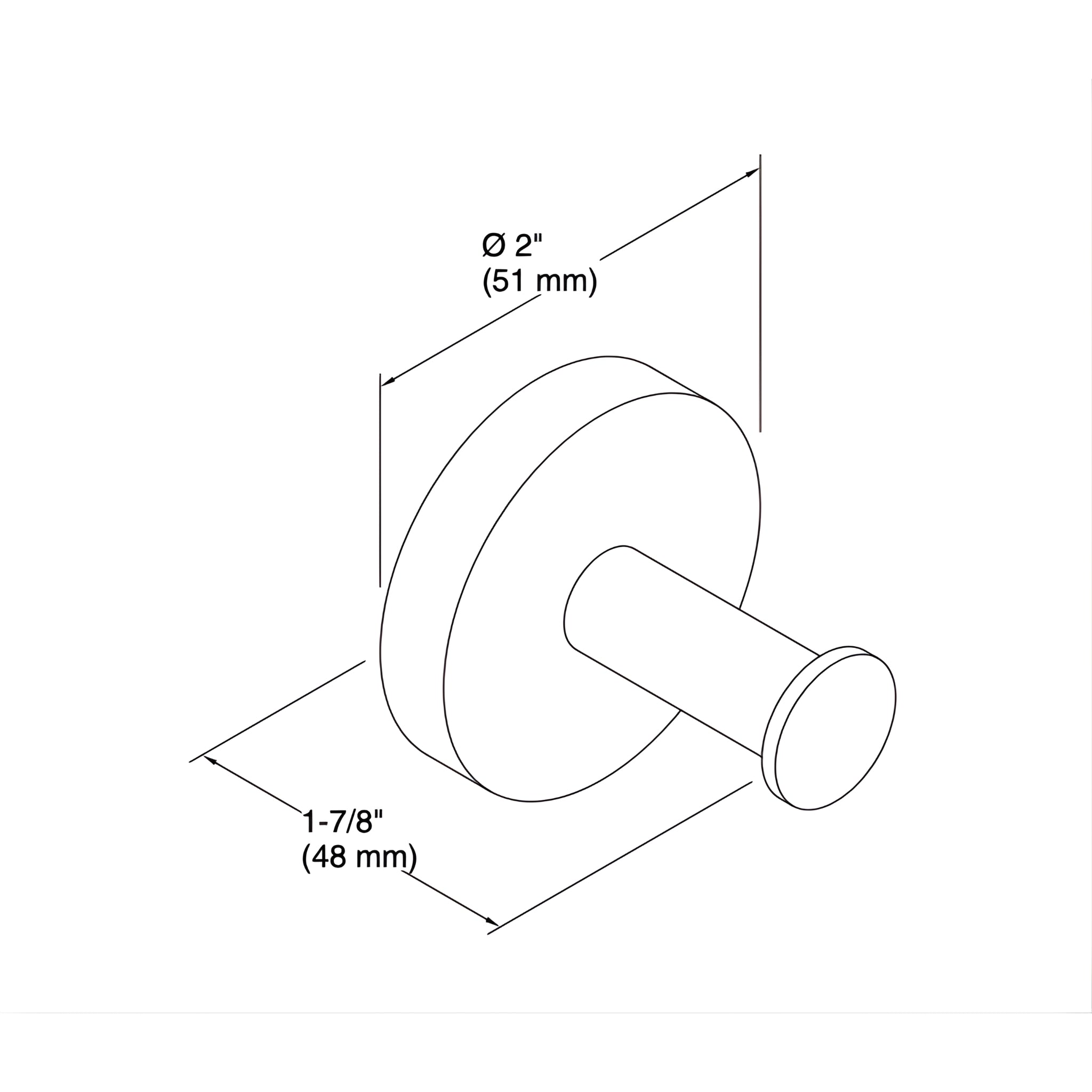 KOHLER ELATE ROBE HOOK BRUSHED BRASS