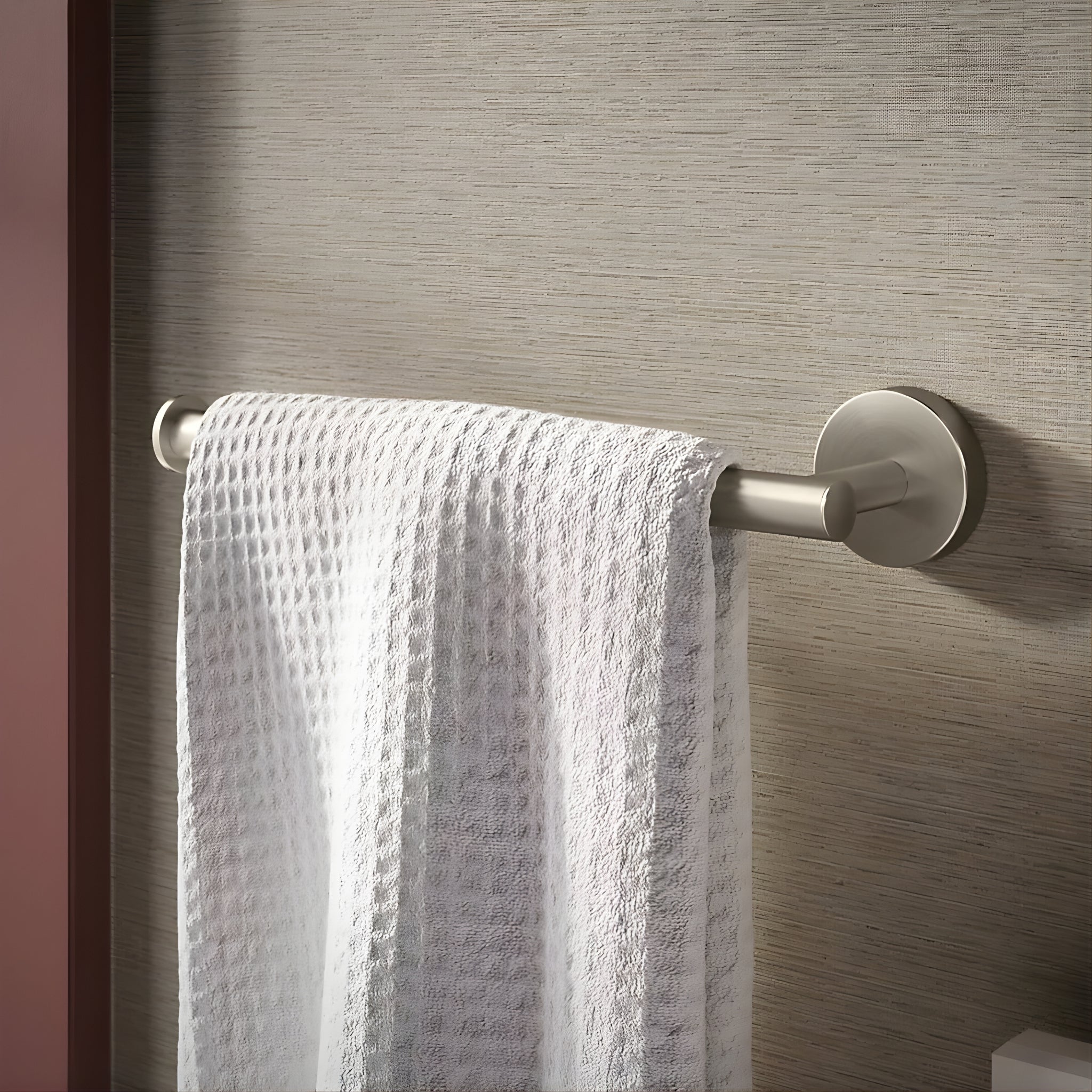 KOHLER ELATE TOWEL ARM 232MM BRUSHED NICKEL