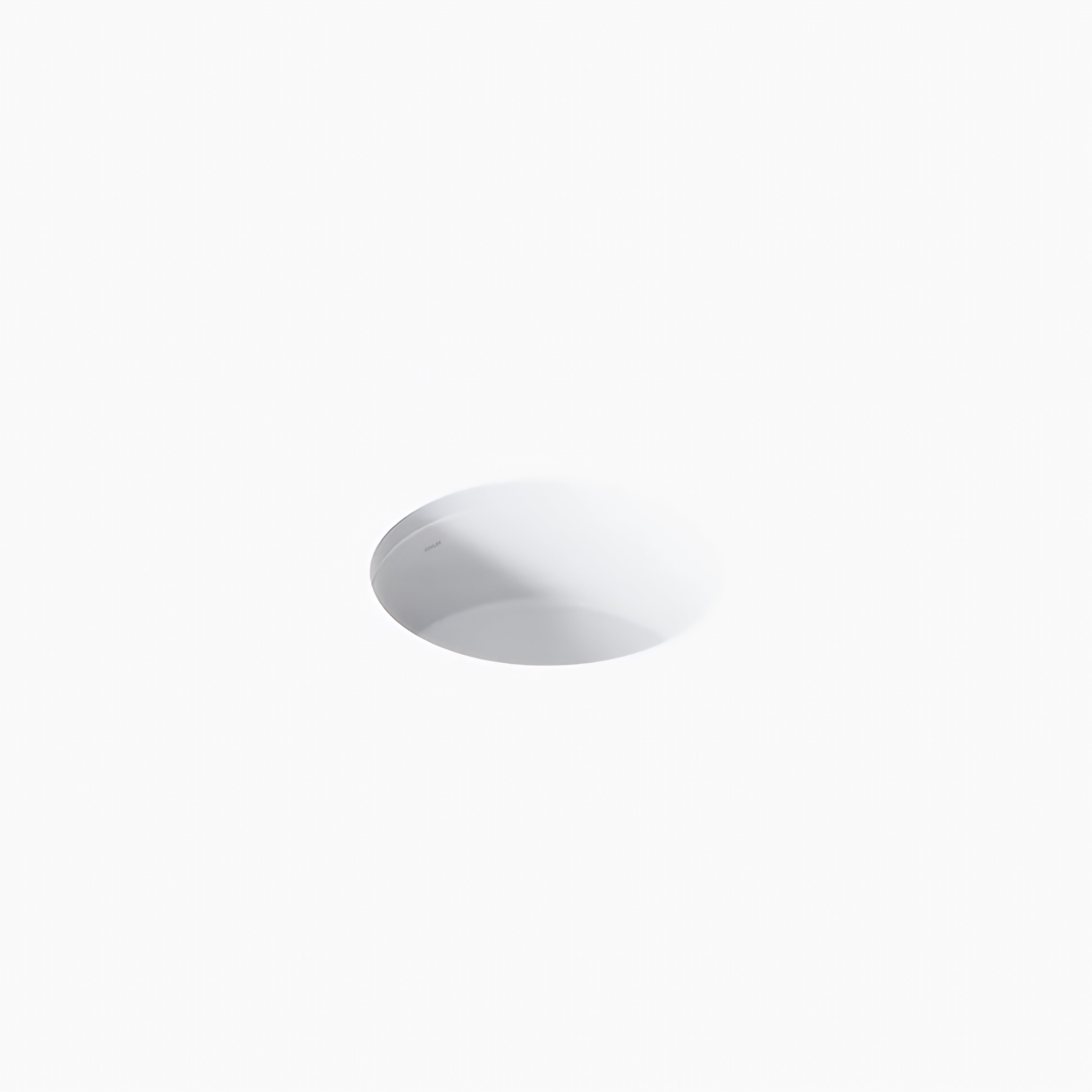 KOHLER VERTICYL ROUND UNDER COUNTER BASIN WHITE 400MM