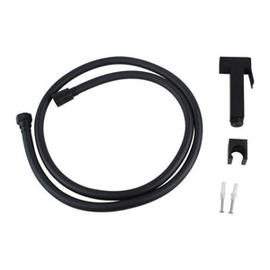 AQUAPERLA TOILET BIDET SPRAY KIT BLACK 111MM