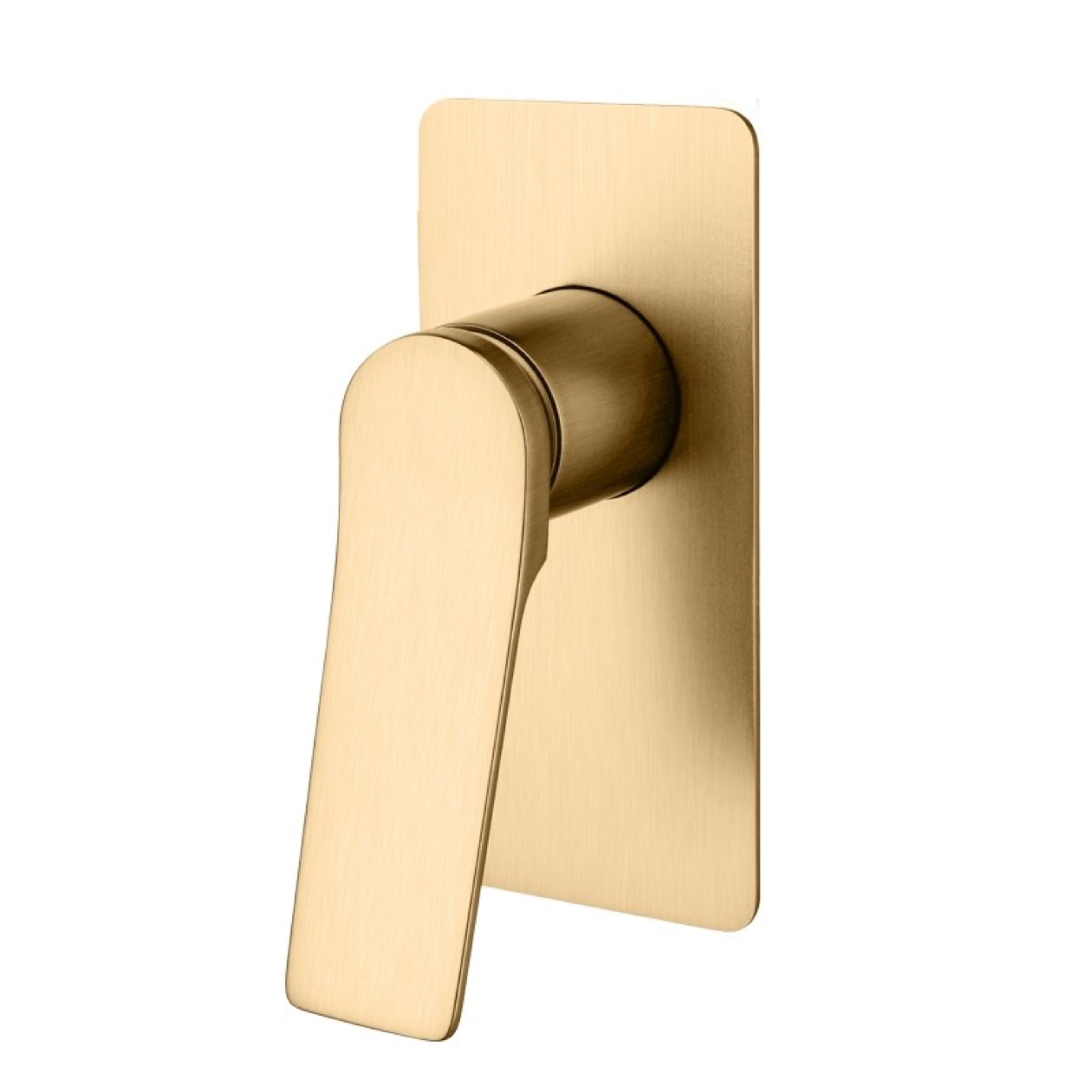 AQUAPERLA RUSHY WALL MIXER 150MM BRUSHED BRASS