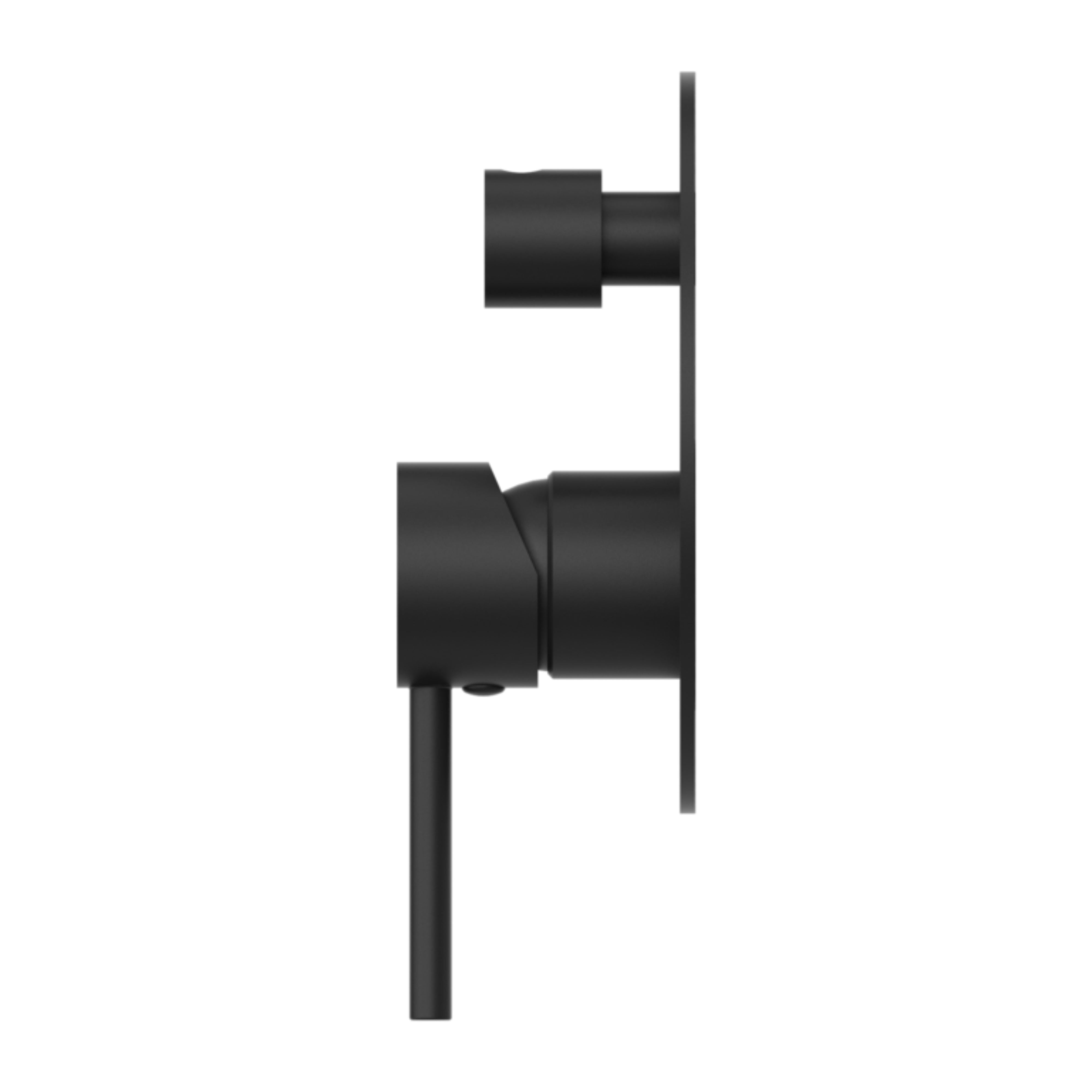 NERO DOLCE SHOWER MIXER WITH DIVERTER MATTE BLACK