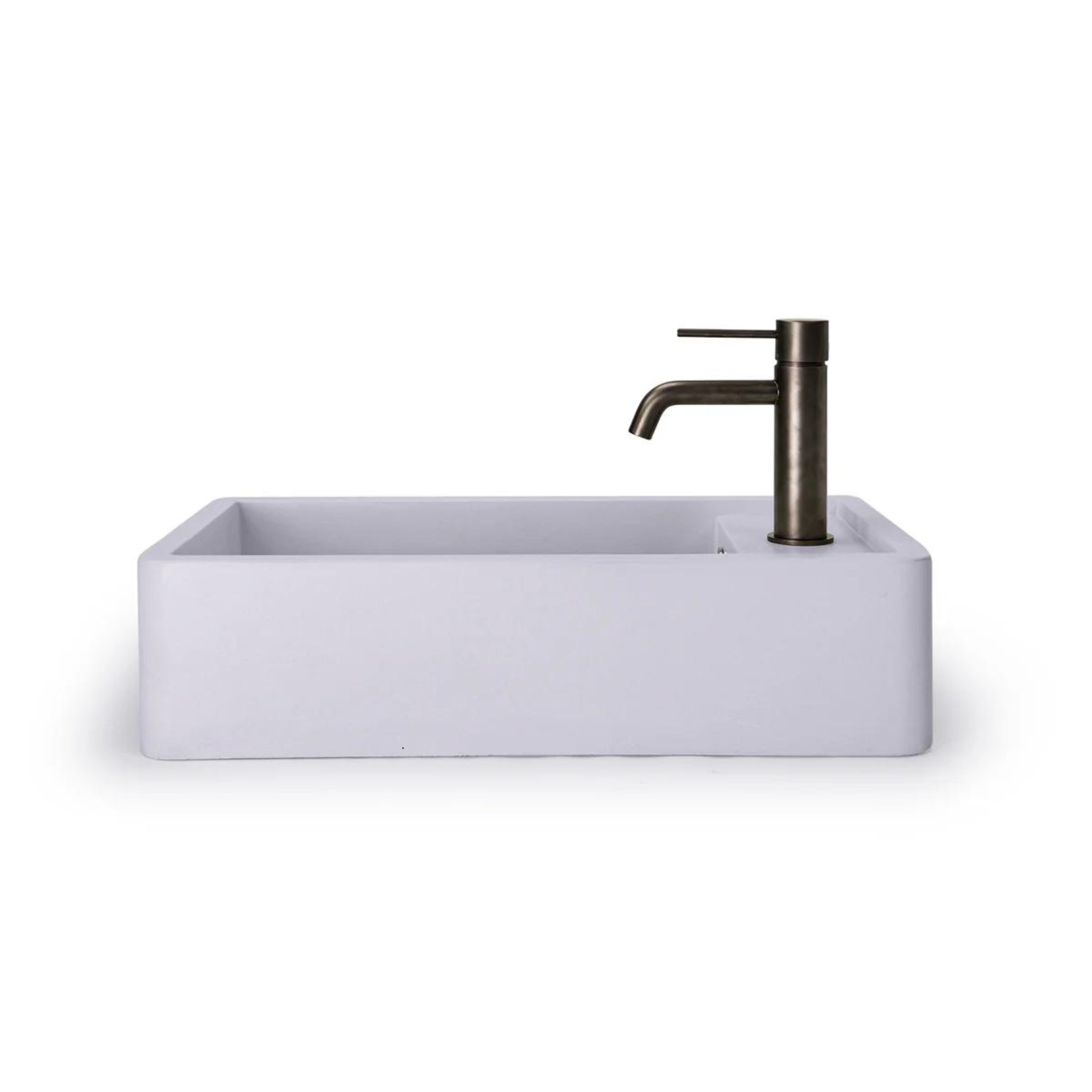NOOD CO SHELF 01 ABOVE COUNTER / WALL HUNG BASIN LILAC 440MM