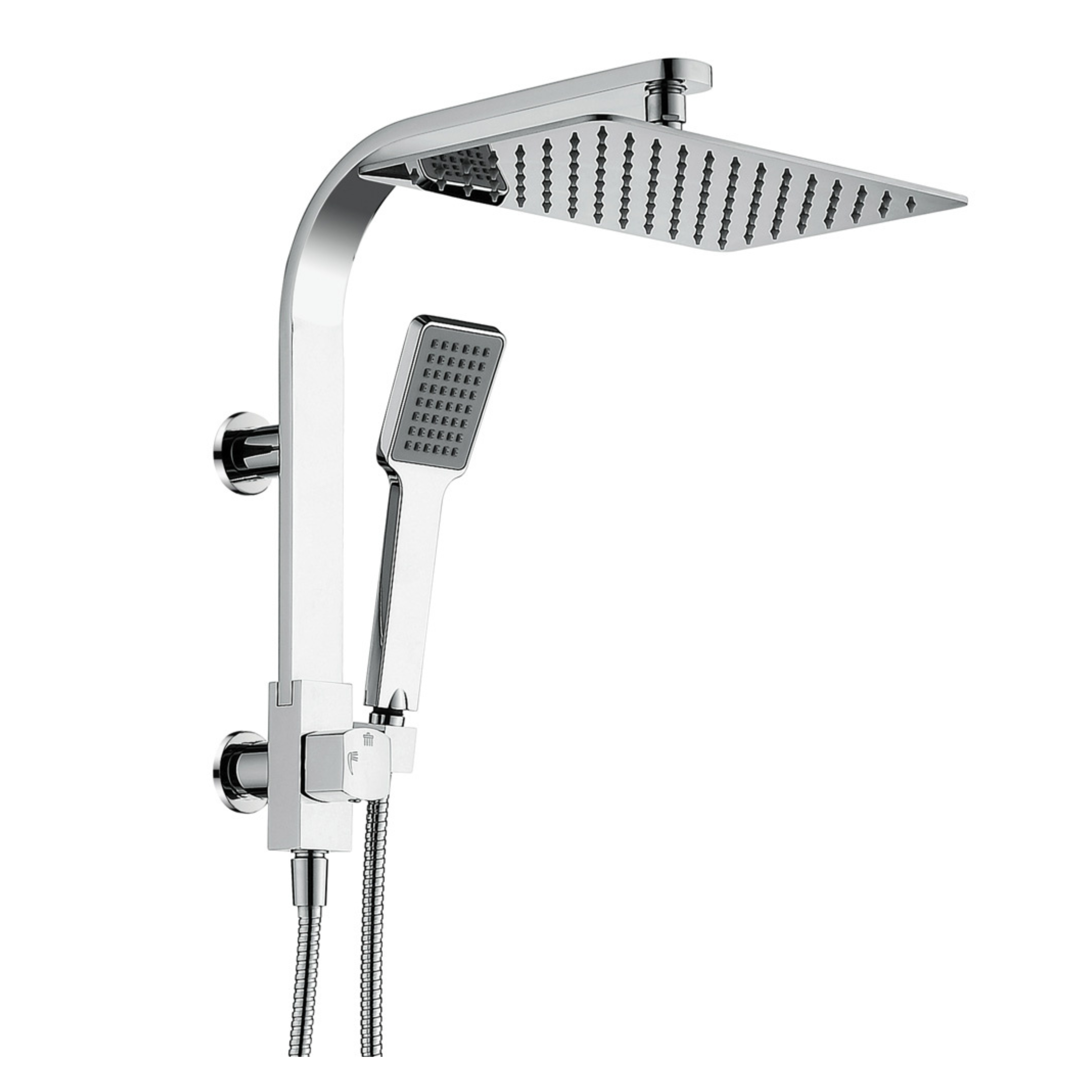 FIENZA KOKO TWIN HALF-RAIL SHOWER CHROME