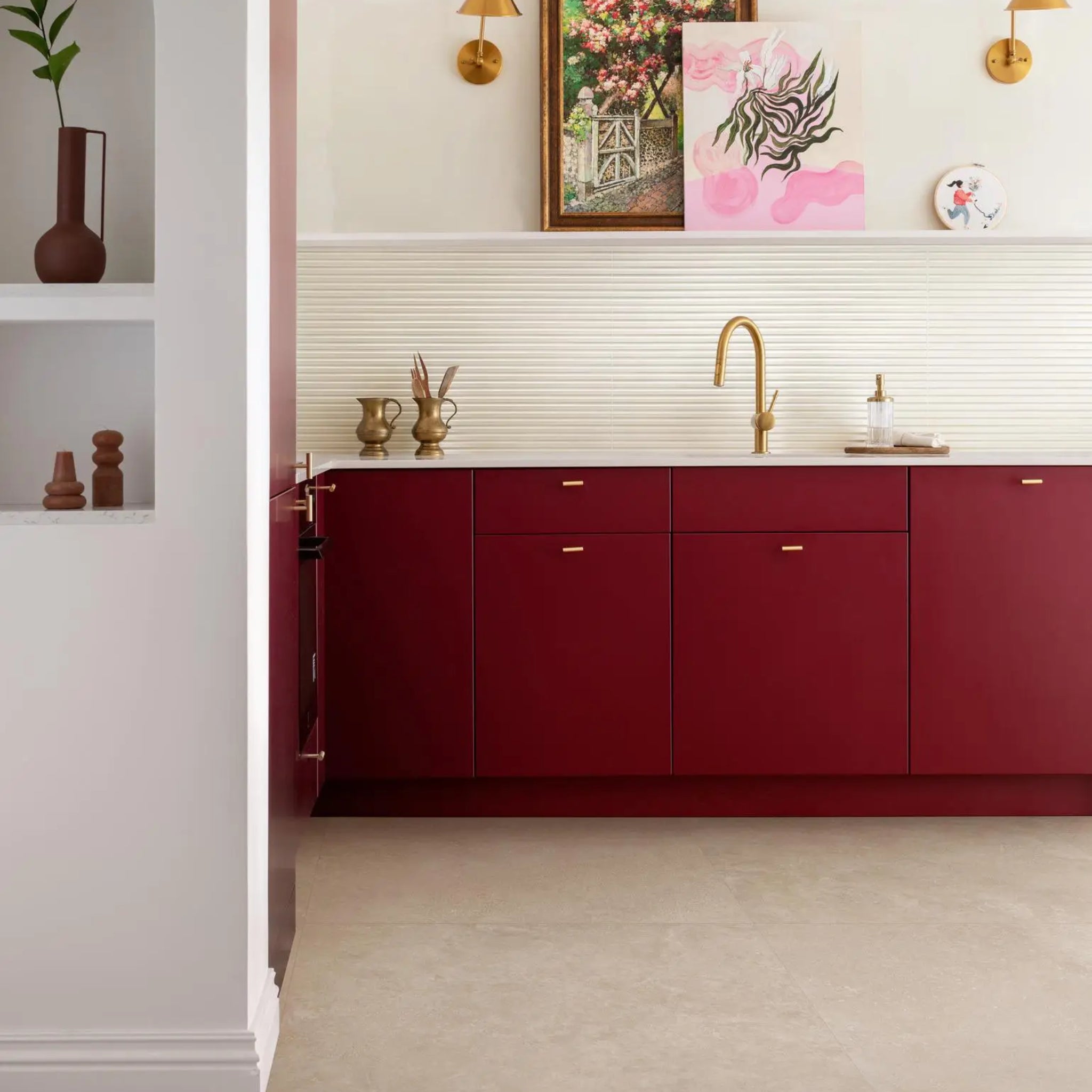 MARAZZI FABULA MARFIL NATURALE 1000X1000MM SQUARE TILE (PER BOX)