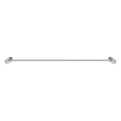 NORICO SINGLE TOWEL RAIL BRUSHED NICKEL 600MM