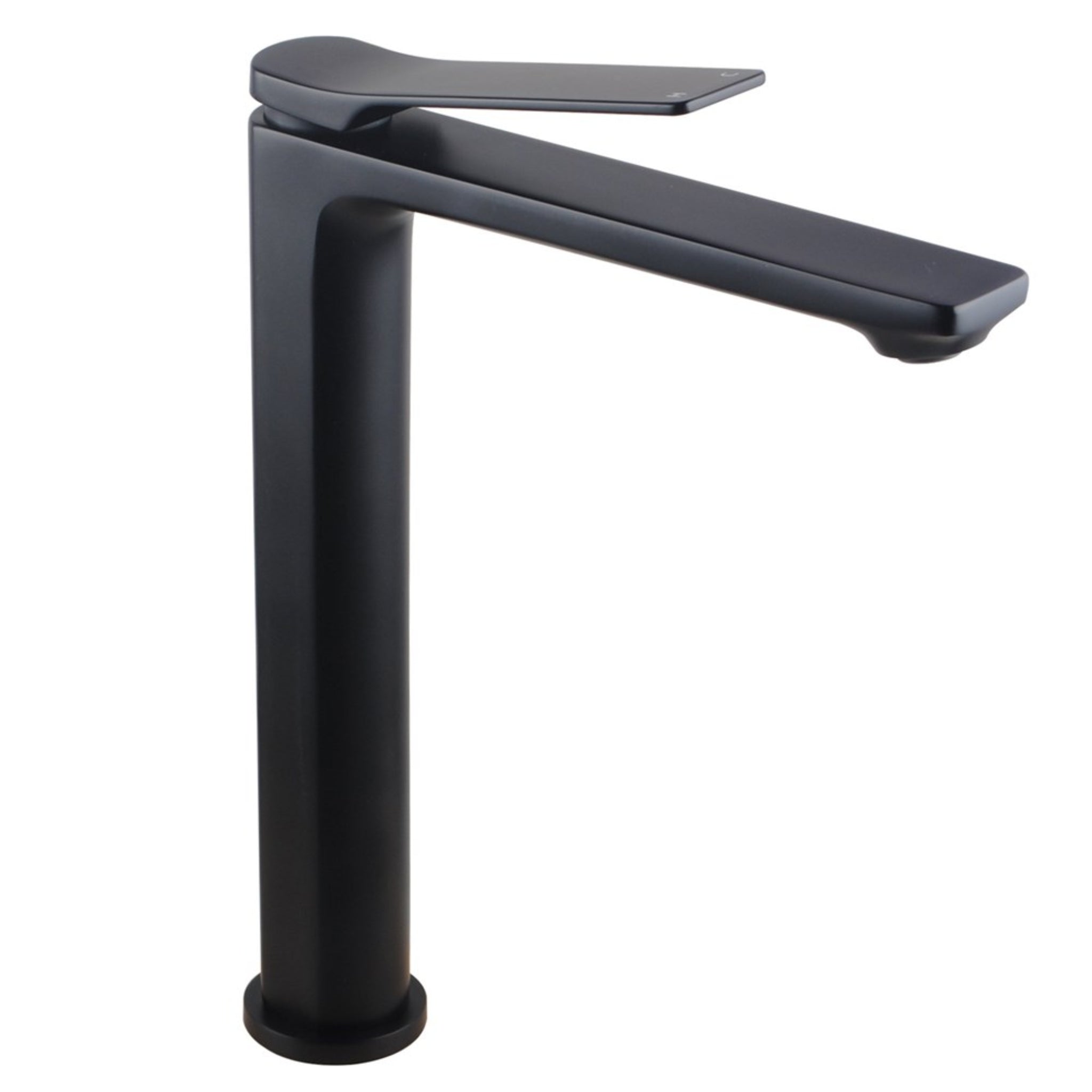 AQUAPERLA RUSHY TALL BASIN MIXER 292MM MATTE BLACK