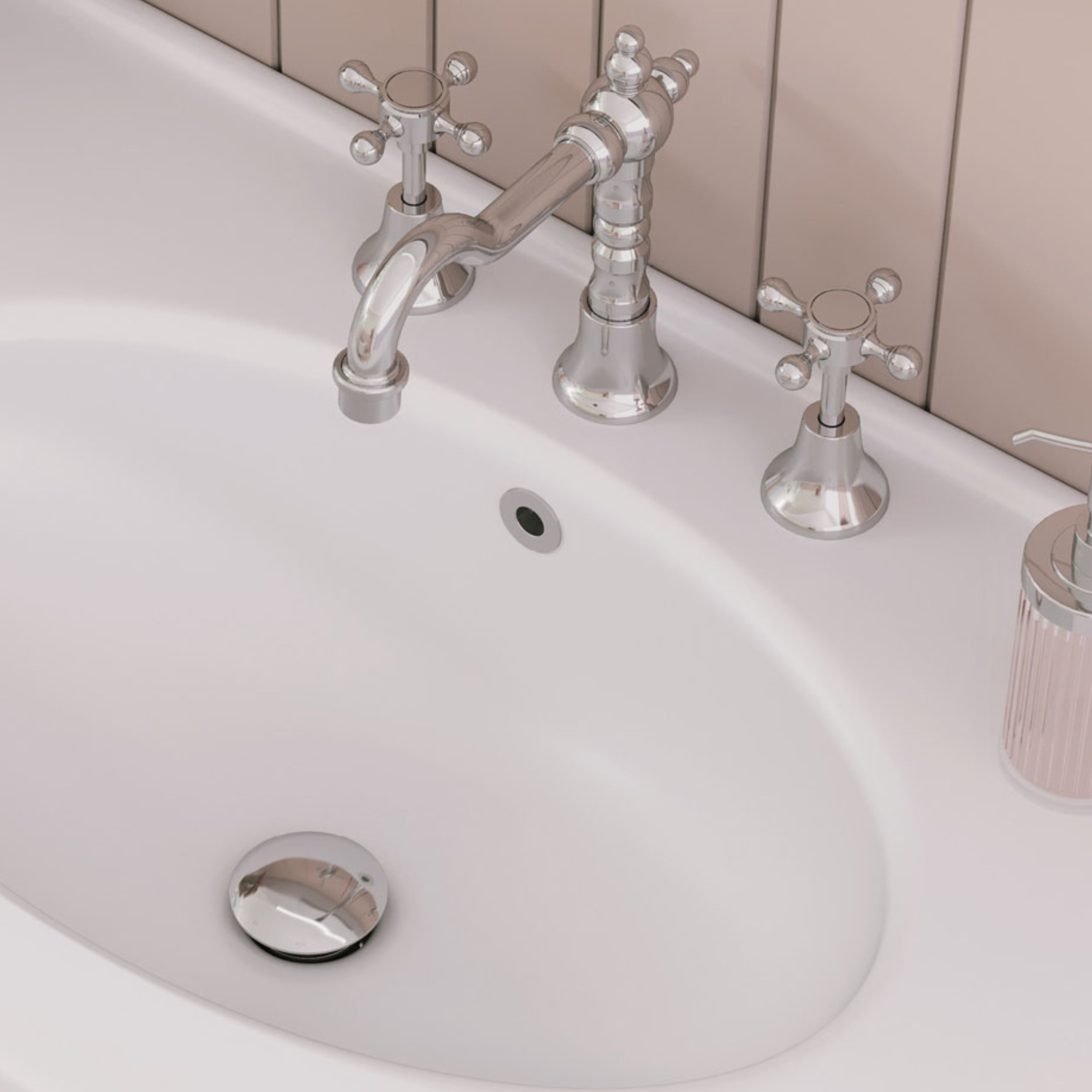 FIENZA UNIVERSAL POP-UP/PULL-OUT BASIN WASTE 32/40MM CHROME