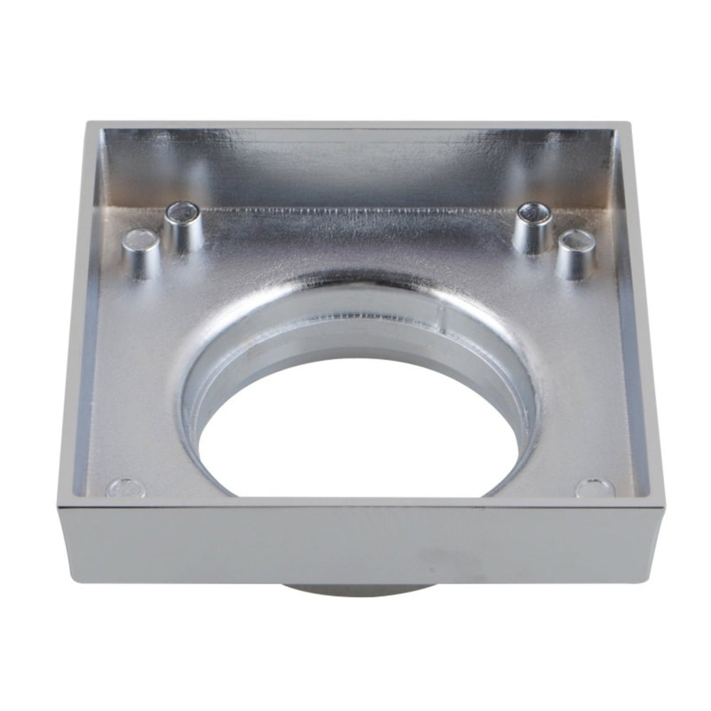 AQUAPERLA TILE INSERT SHOWER GRATE DRAIN CHROME 115MM