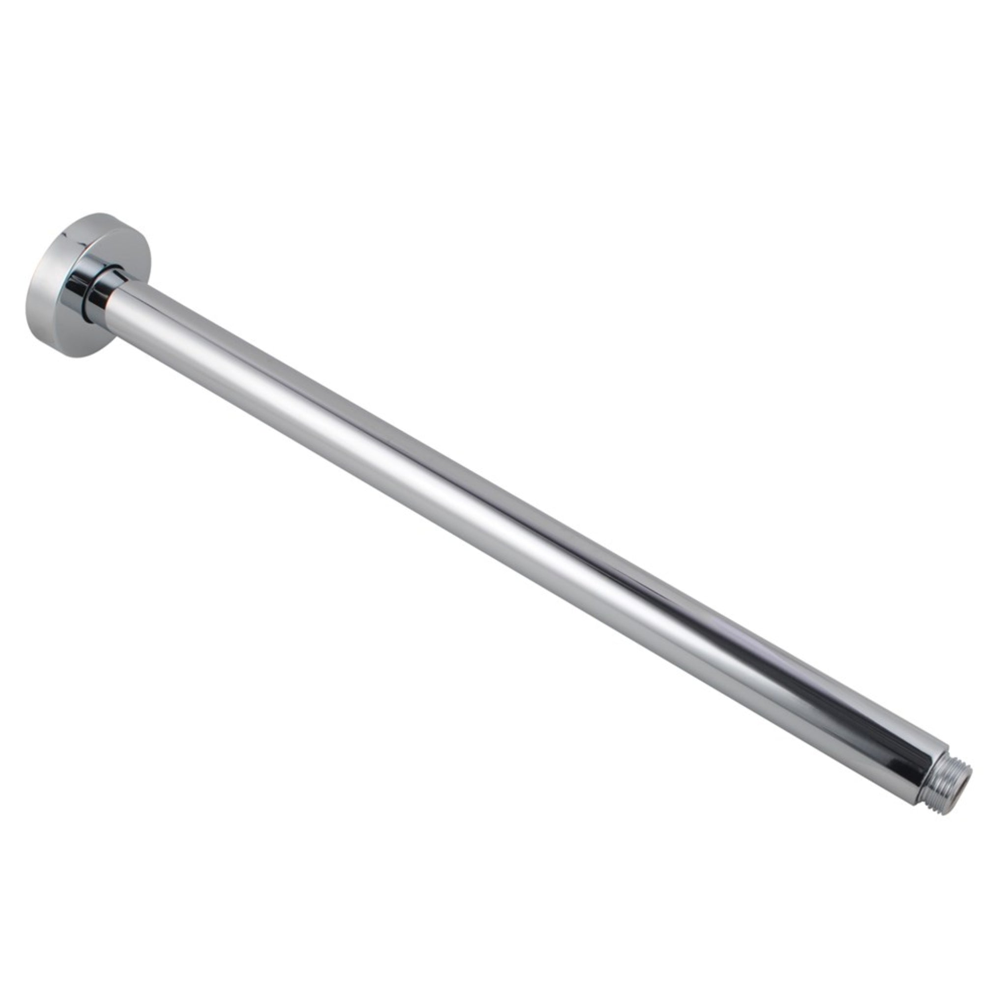 AQUAPERLA ROUND CEILING SHOWER ARM 400MM CHROME