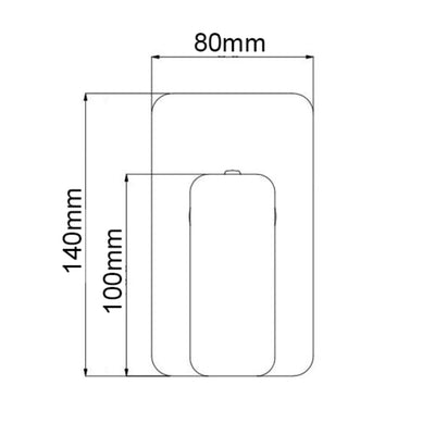 NORICO IVANO WALL MIXER 140MM CHROME