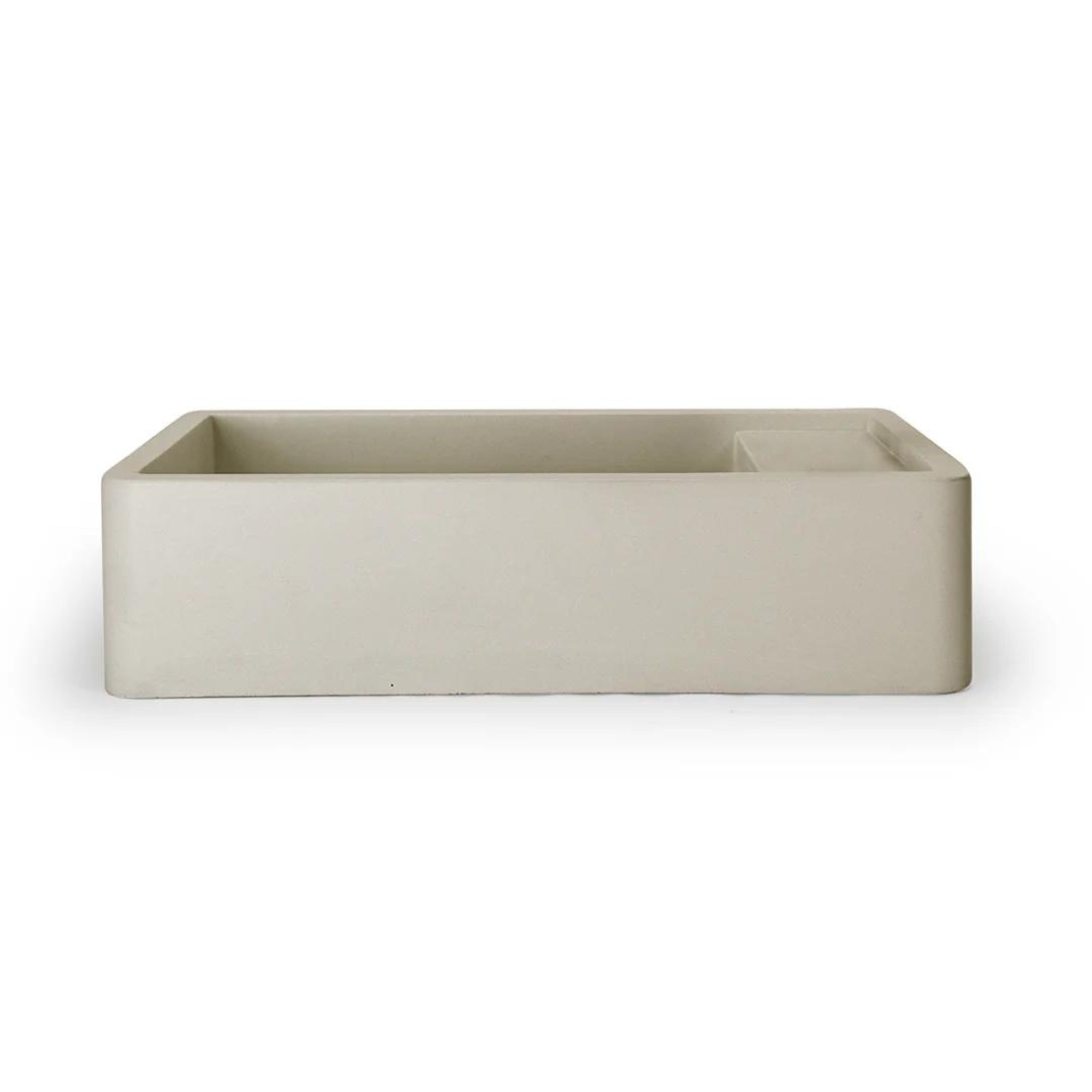 NOOD CO SHELF 01 ABOVE COUNTER / WALL HUNG BASIN SAND 440MM