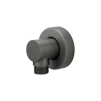 AQUAPERLA ROUND HANDHELD SHOWER RAIL GUN METAL