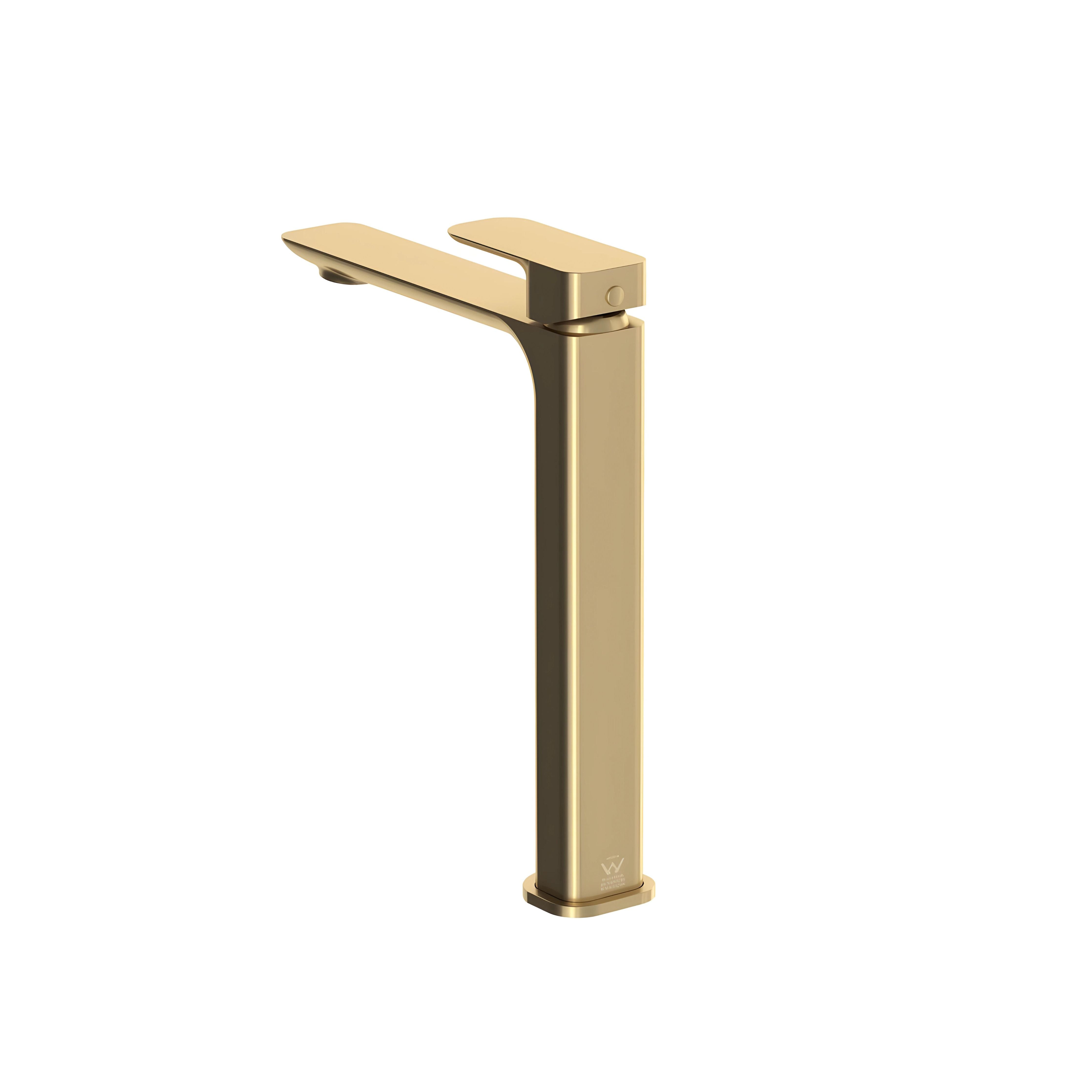 OSKAR TALL BASIN MIXER 281MM BRUSHED GOLD