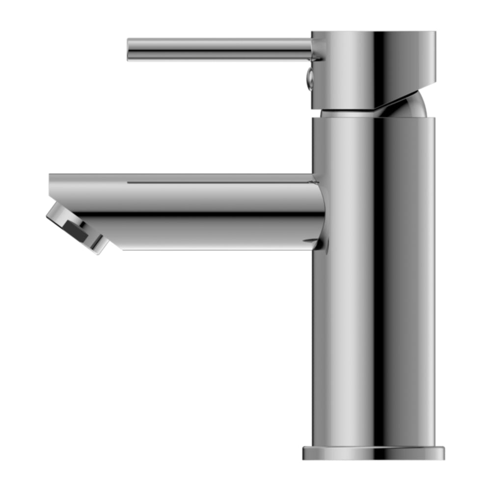 NERO DOLCE LEAD FREE BASIN MIXER STRAIGHT SPOUT 156MM CHROME