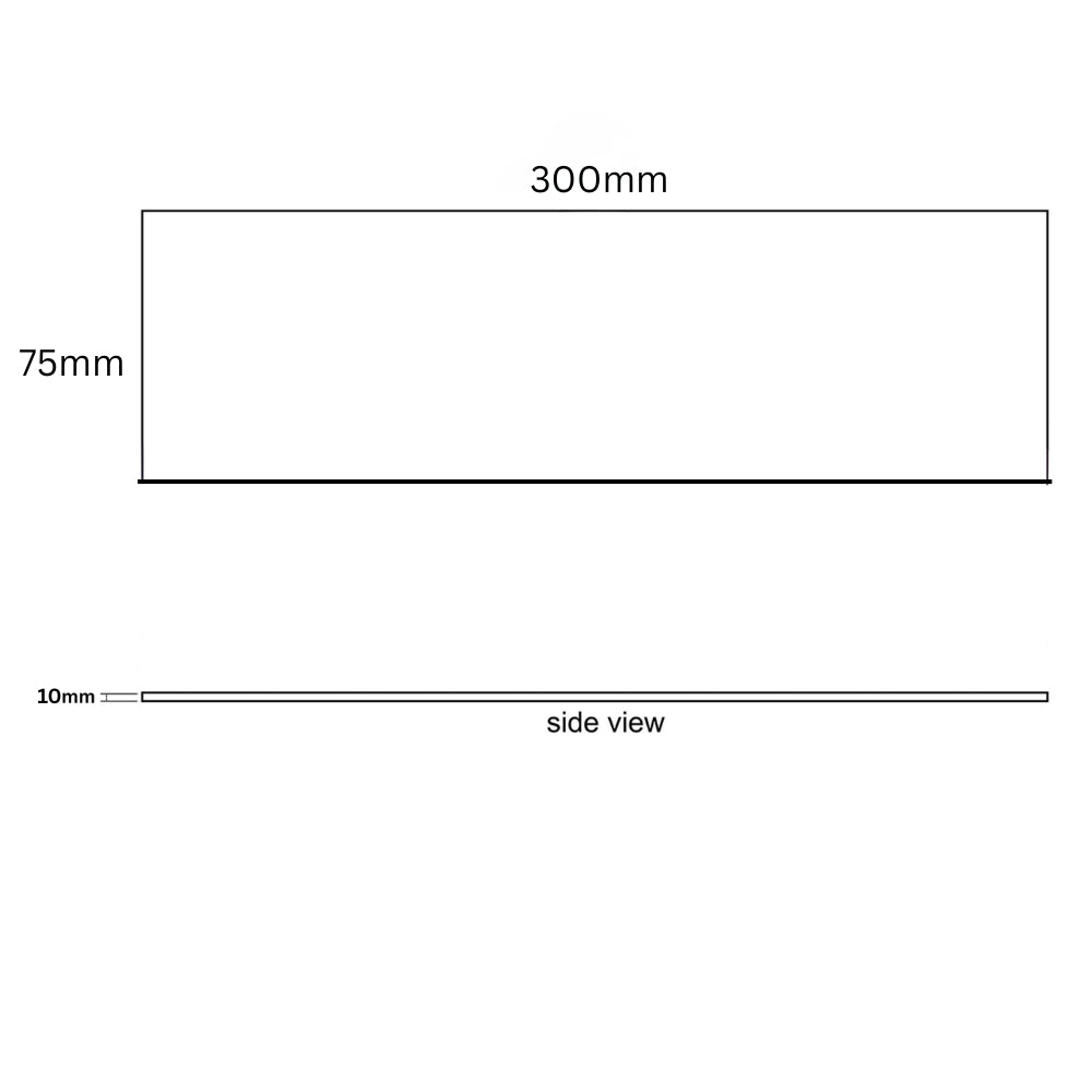 EVERSTONE EUROMARMO STATUARIO VENATO POLISHED 300X75MM RECTANGLE TILE (PER BOX)