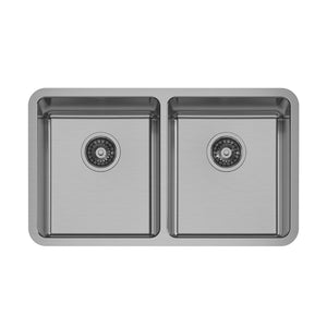 PHOENIX 2000 SERIES DOUBLE BOWL STAINLESS STEEL SINK 793MM