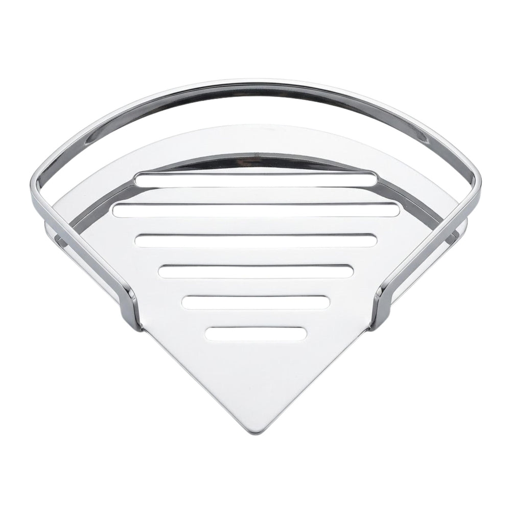 VITO CORNER SHELF POLISHED STAINLESS STEEL