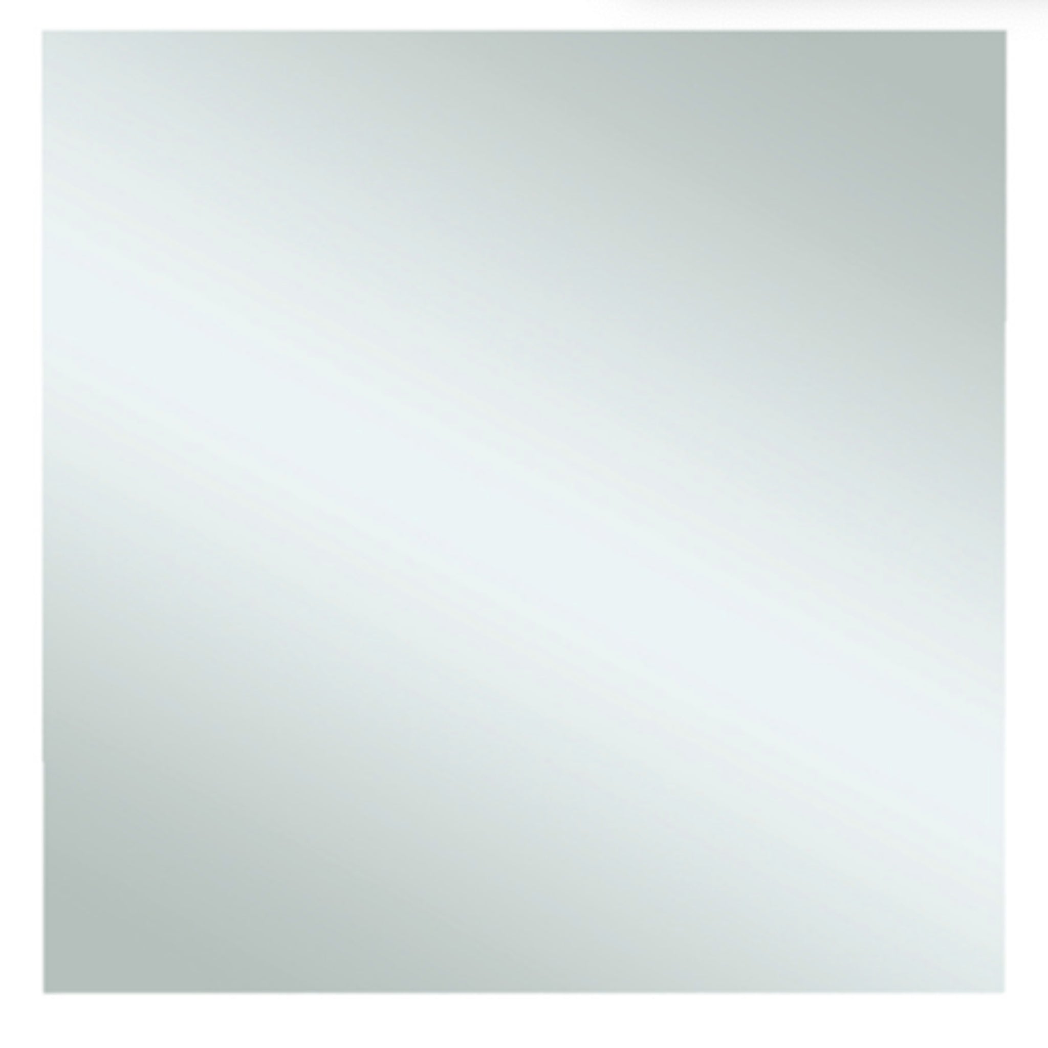 THERMOGROUP ABLAZE SQUARE POLISHED EDGE MIRROR WITH DEMISTER 750MM
