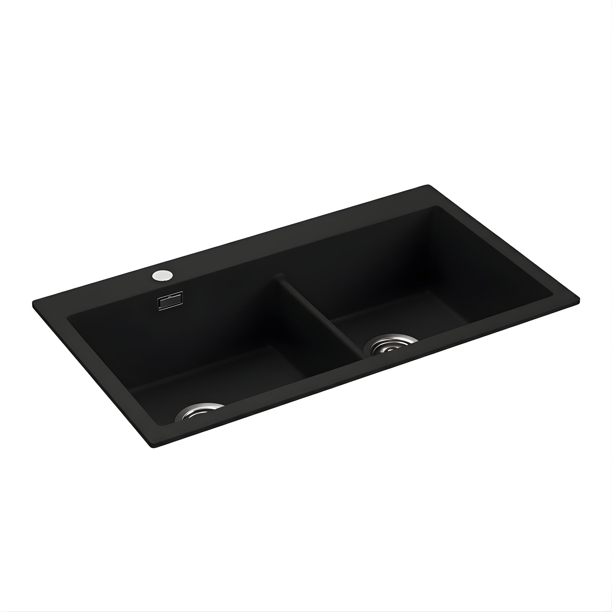KOHLER NEOROC TASK UNDER COUNTER WORKSTATION KITCHEN SINK MATTE BLACK 820MM