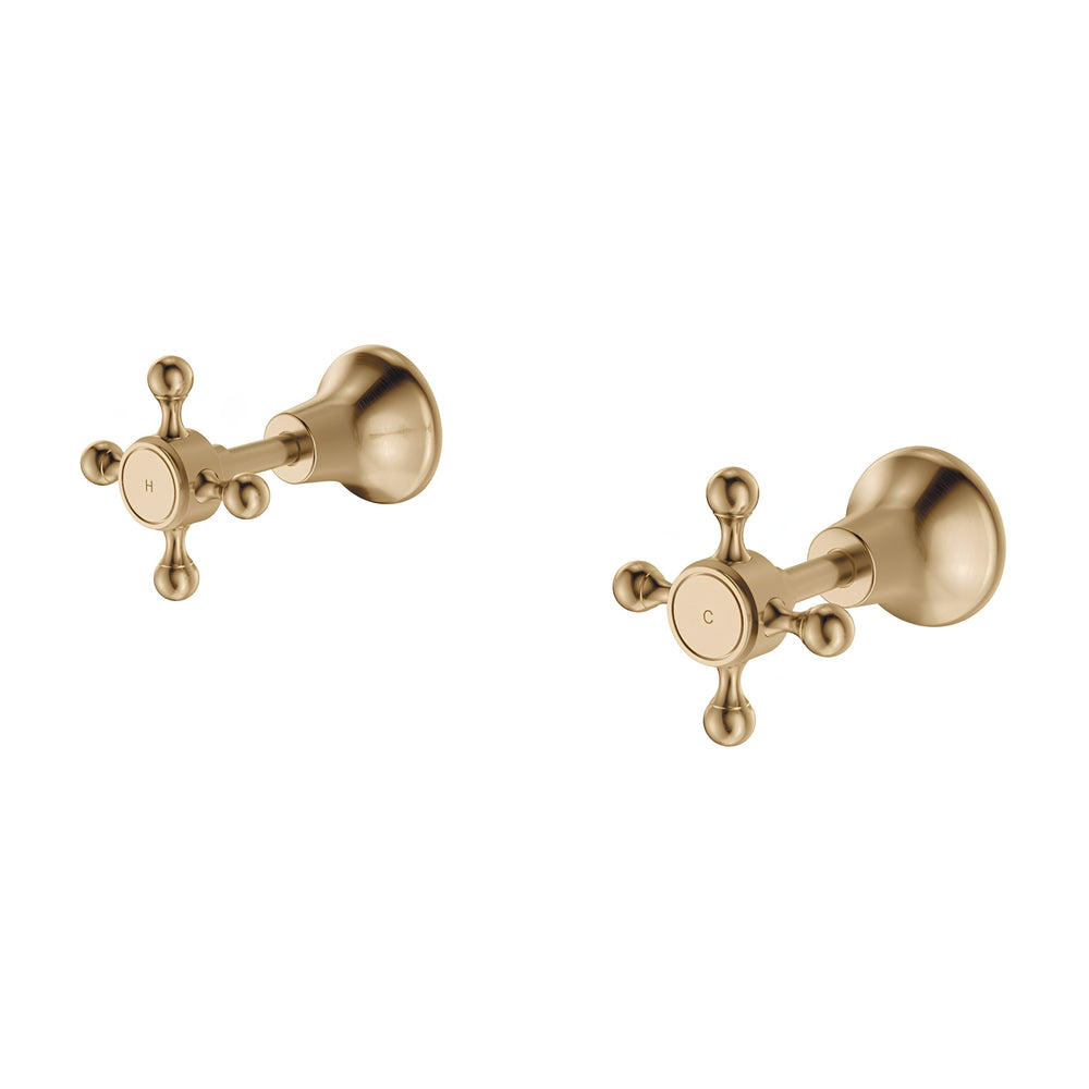 FIENZA LILLIAN LEAD FREE WALL TOP ASSEMBLIES URBAN BRASS