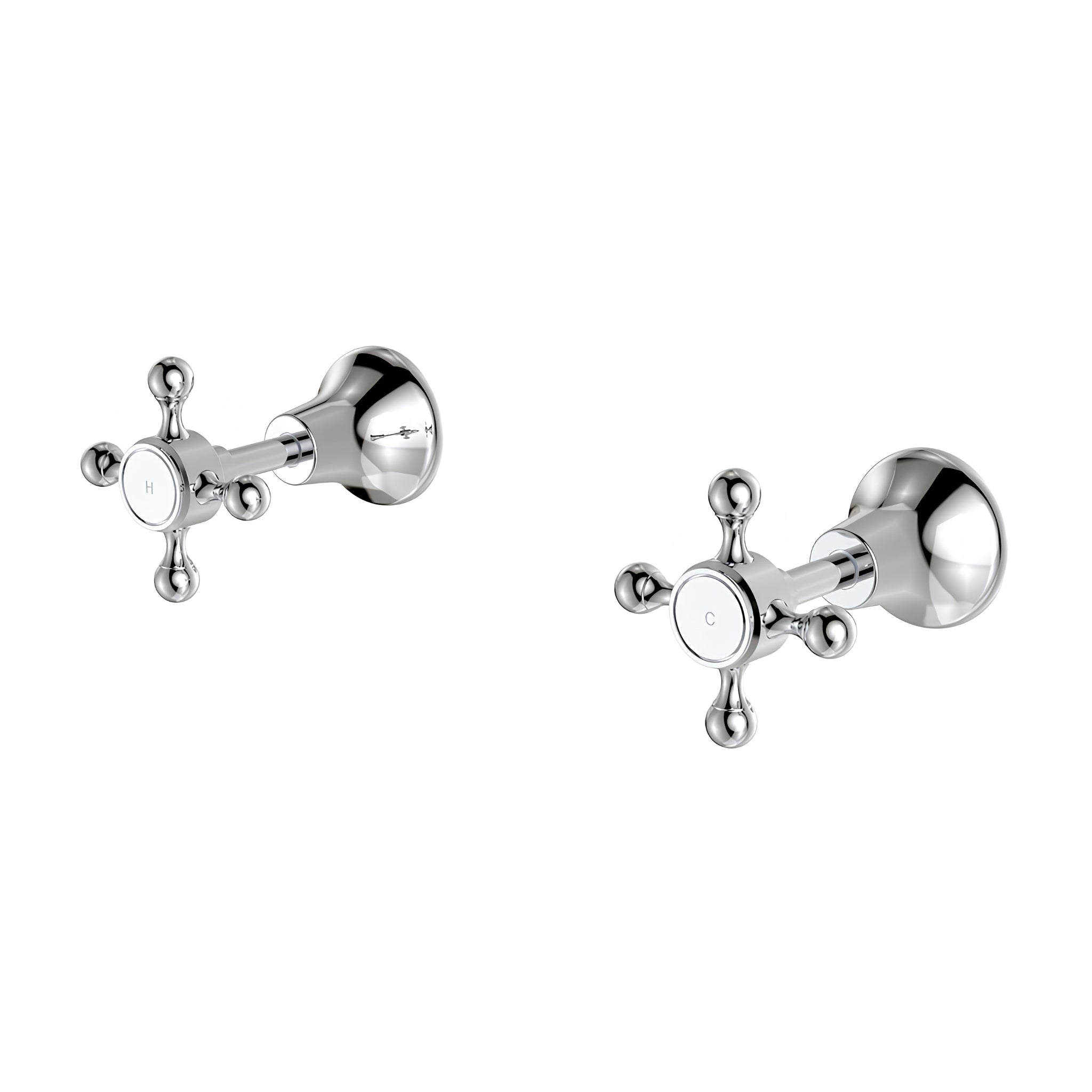 FIENZA LILLIAN LEAD FREE WALL TOP ASSEMBLIES CHROME