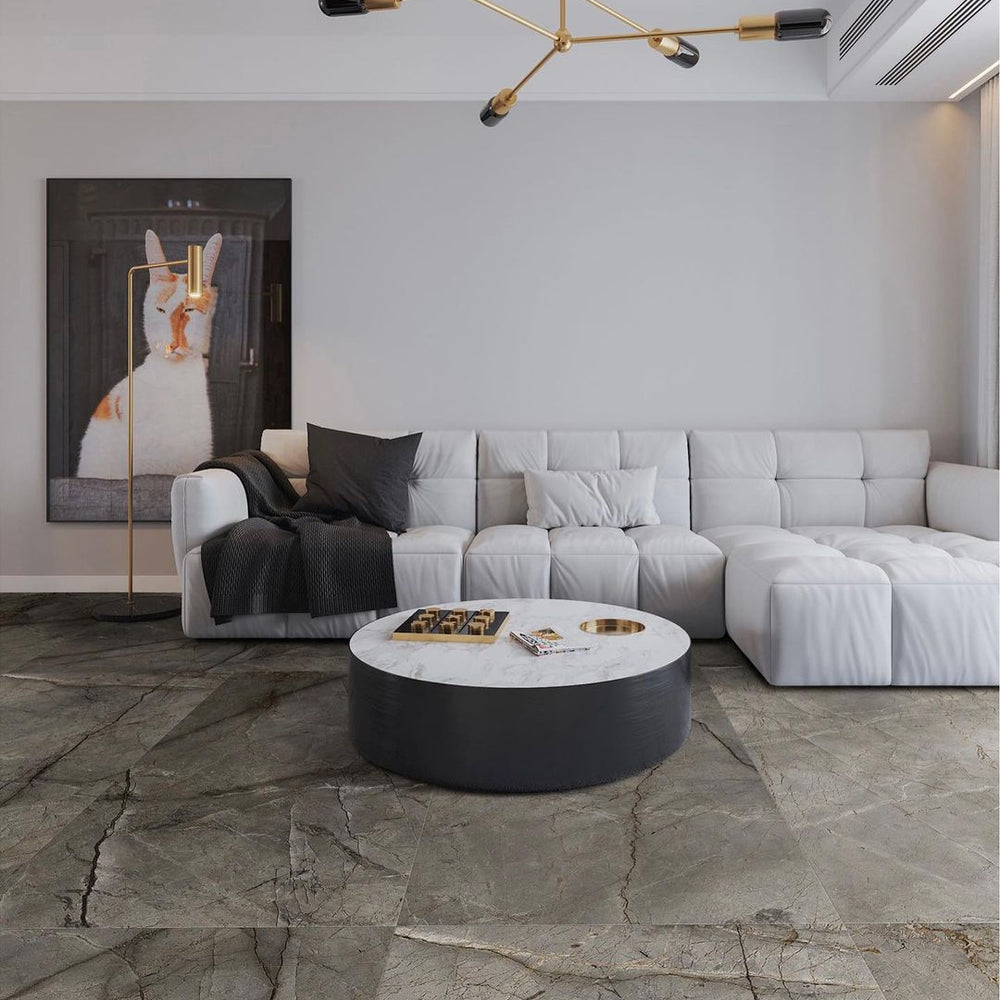 MUSES SILVER ROOT LIGHY GREY SOFT POLISHED 300X600MM RECTANGULAR TILE (PER BOX)