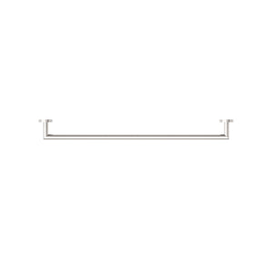 NERO DOLCE SINGLE TOWEL RAIL BRUSHED NICKEL 700MM