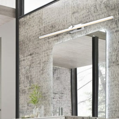 TELBIX FOLEY VANITY LED WALL LIGHT CHROME 800MM