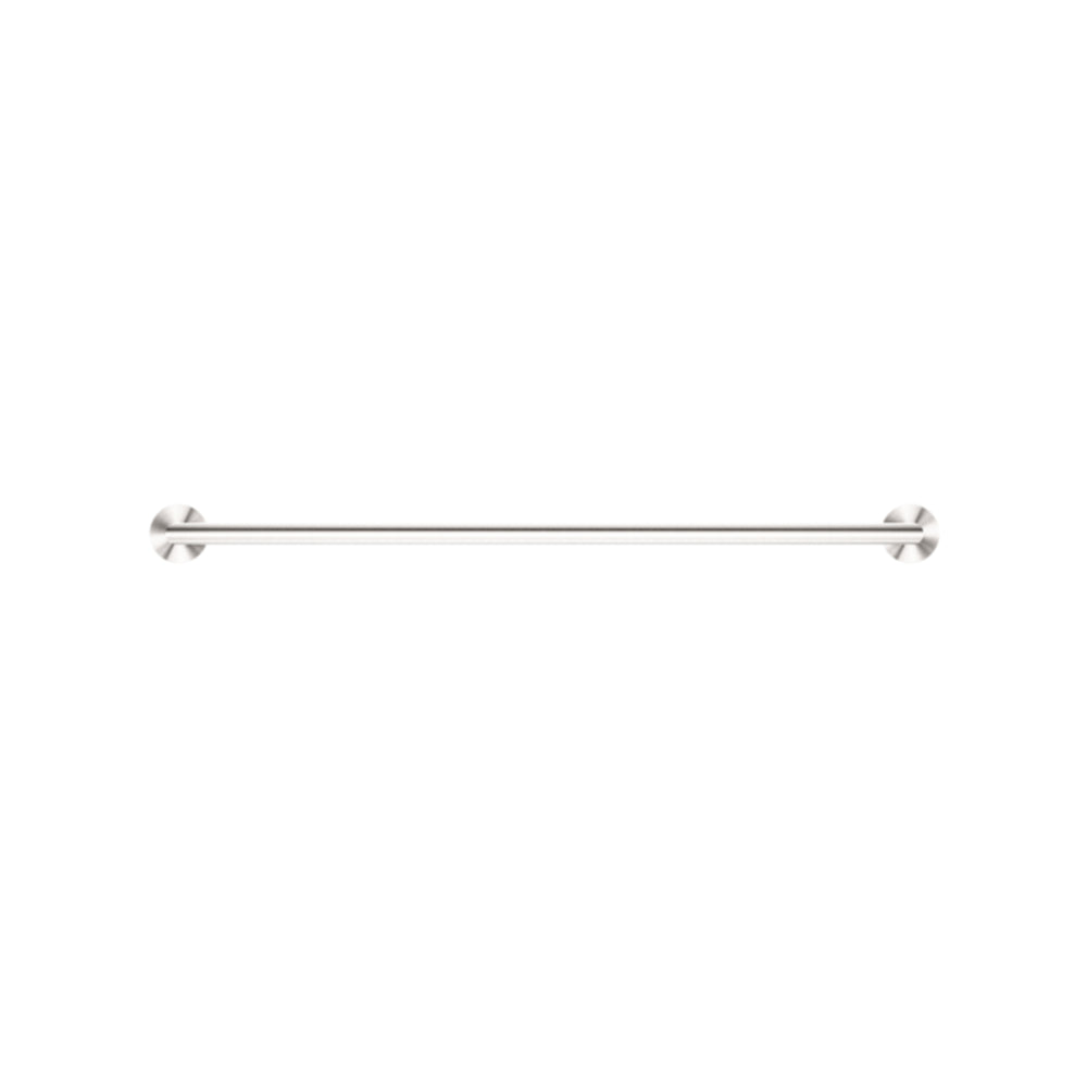 NERO DOLCE SINGLE TOWEL RAIL BRUSHED NICKEL 700MM
