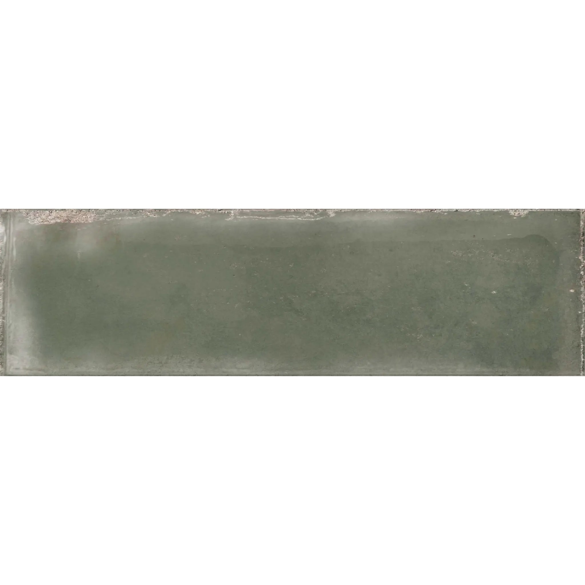 ELITE IMPORTERS ATLANTIQUE OLIVE GLOSS 69X240MM RECTANGLE TILE (PER BOX)
