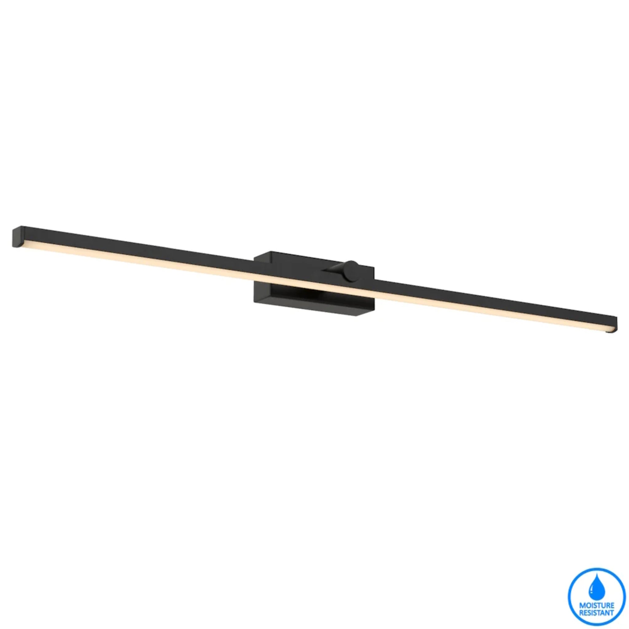 TELBIX FOLEY VANITY LED WALL LIGHT BLACK 800MM