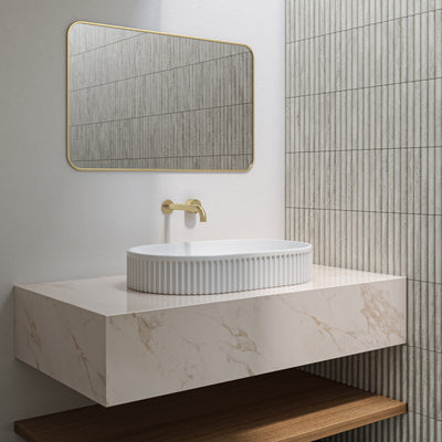 SEIMA CLEO 500 ABOVE COUNTER BASIN SILK MATTE WHITE 500MM