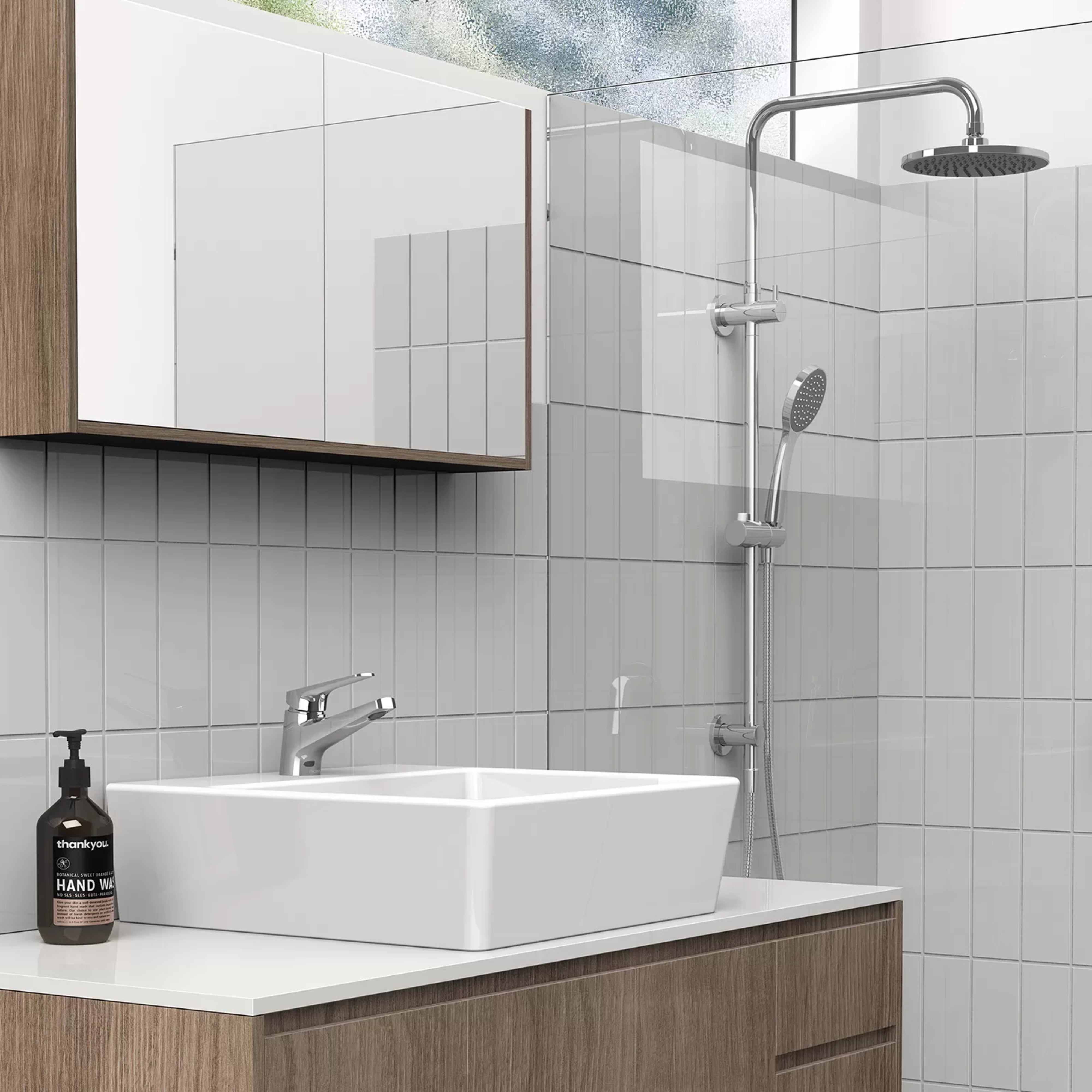 PHOENIX IVY MKII SHOWER AND WALL MIXER WITH TRIM KIT AND BODY CHROME