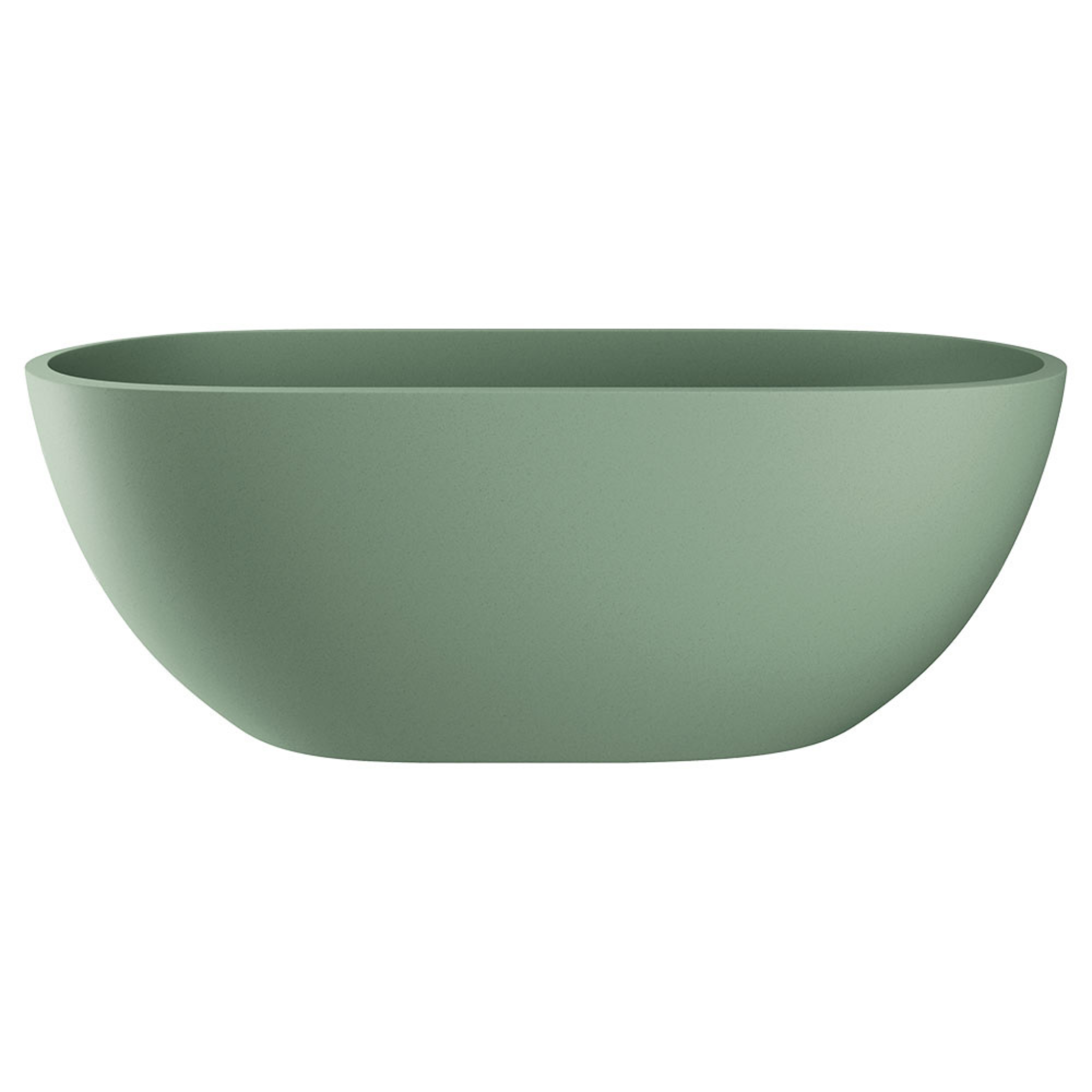 FIENZA JADA CONCRETE FREESTANDING BATHTUB SAGE 1500MM