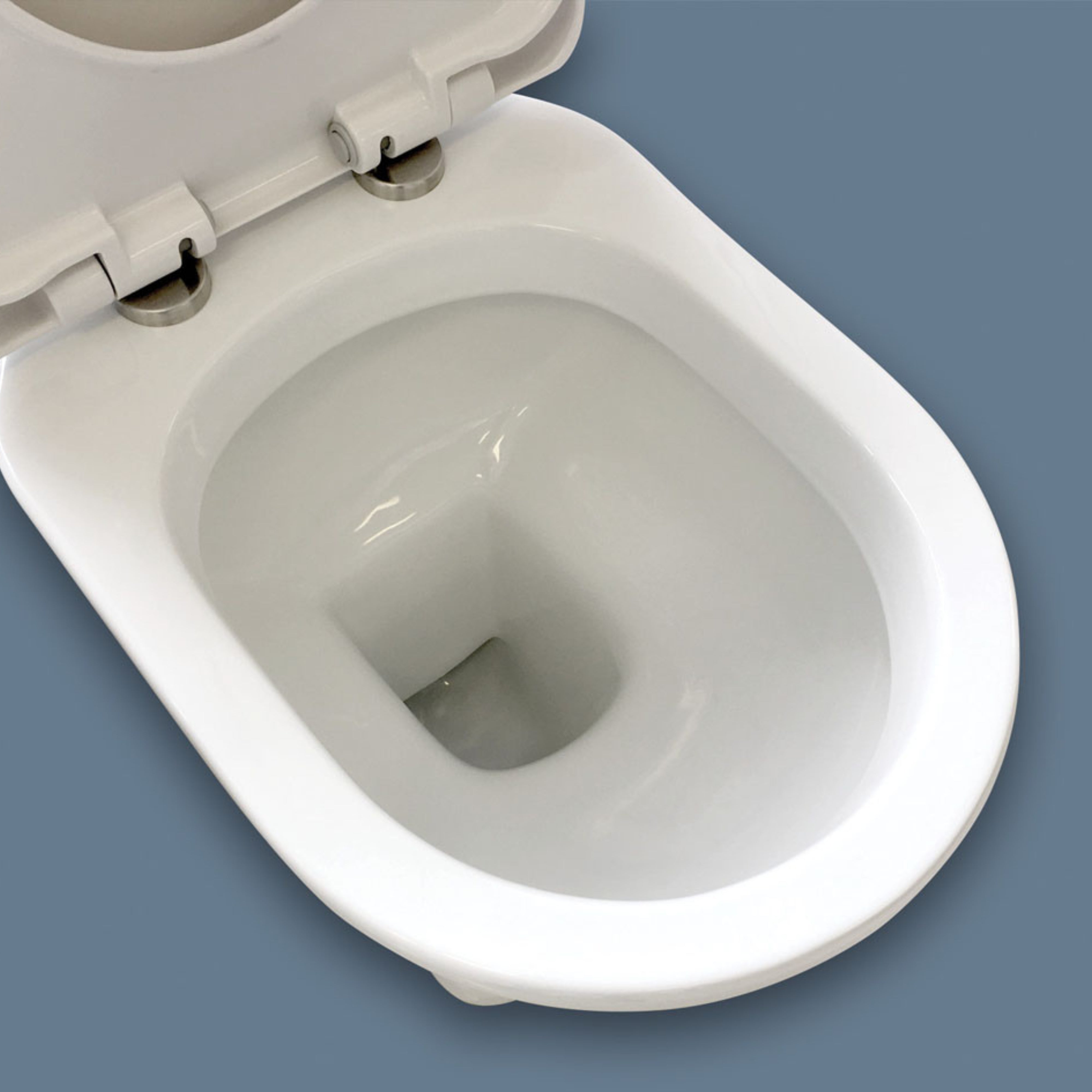 FIENZA RAK WASHINGTON CLOSE COUPLED TOILET SUITE ALPINE WHITE WITH S-TRAP