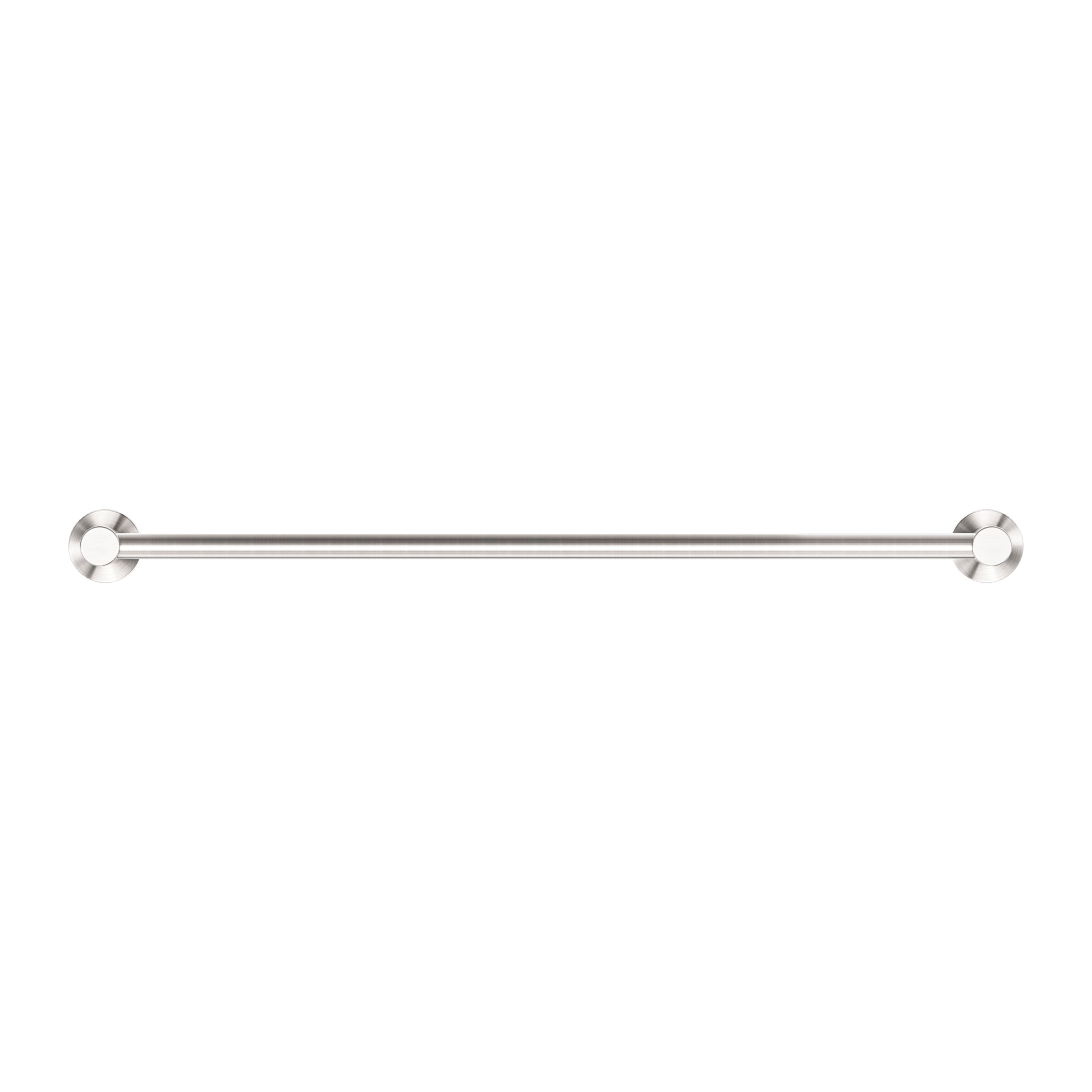 NERO CLASSIC NON-HEATED SINGLE TOWEL RAIL BRUSHED NICKEL (AVAILABLE IN 600MM AND 800MM)