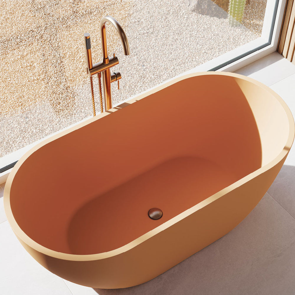 FIENZA UNIVERSAL PULL-OUT/POP-UP NON-OVERFLOW BATHTUB WASTE 40MM BRUSHED COPPER