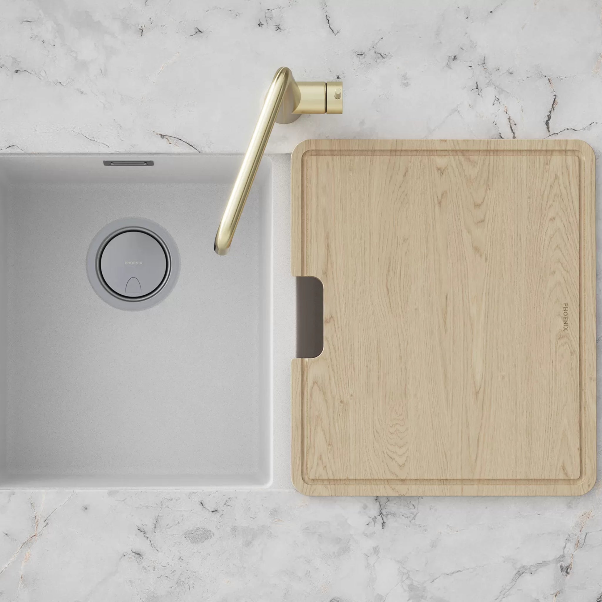 PHOENIX LARGE CHOPPING BOARD 435MM