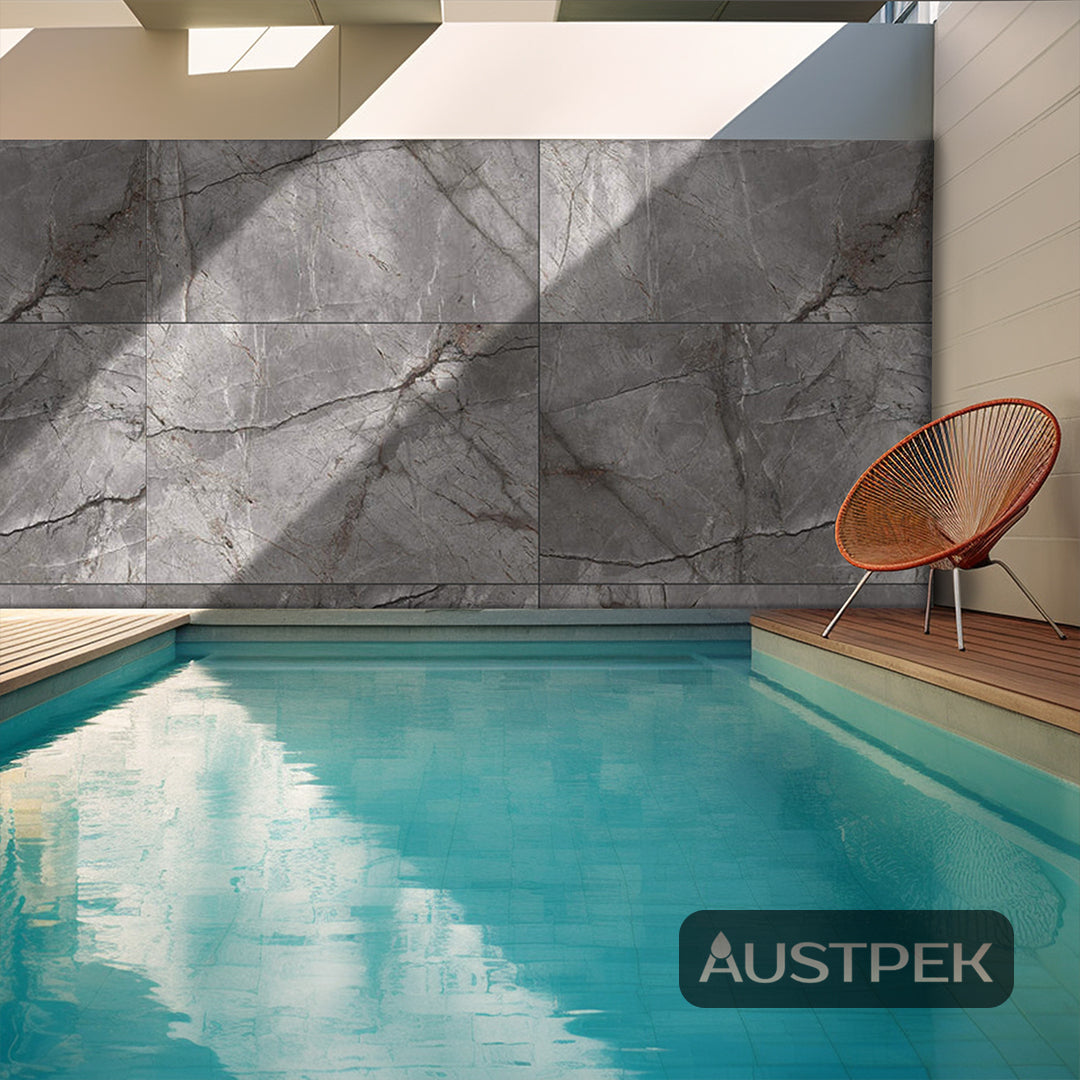 MUSES SILVER ROOT LIGHT GREY SOFT POLISHED 600X1200MM RECTANGULAR TILE (PER BOX)