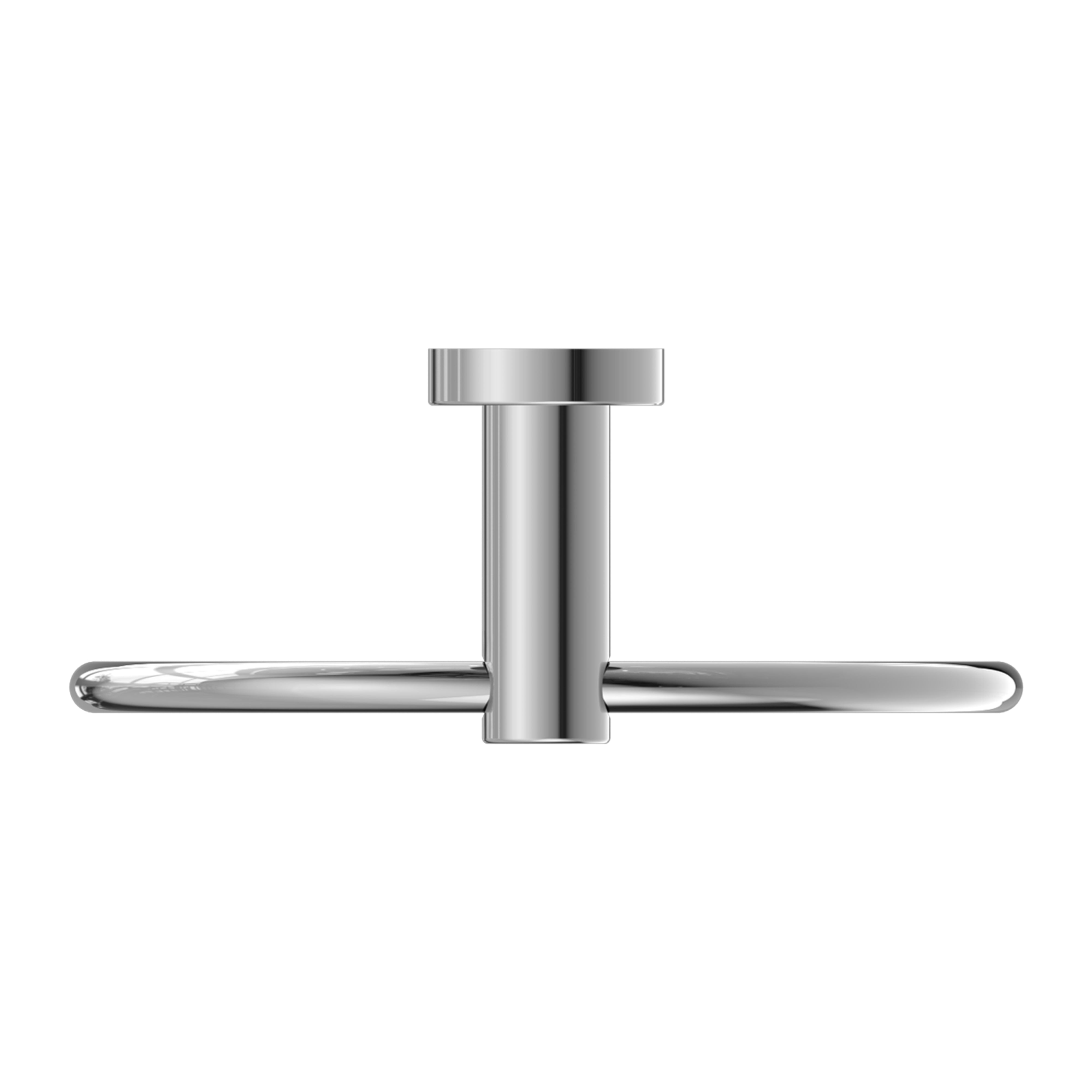 NERO CLASSIC HAND TOWEL RING CHROME