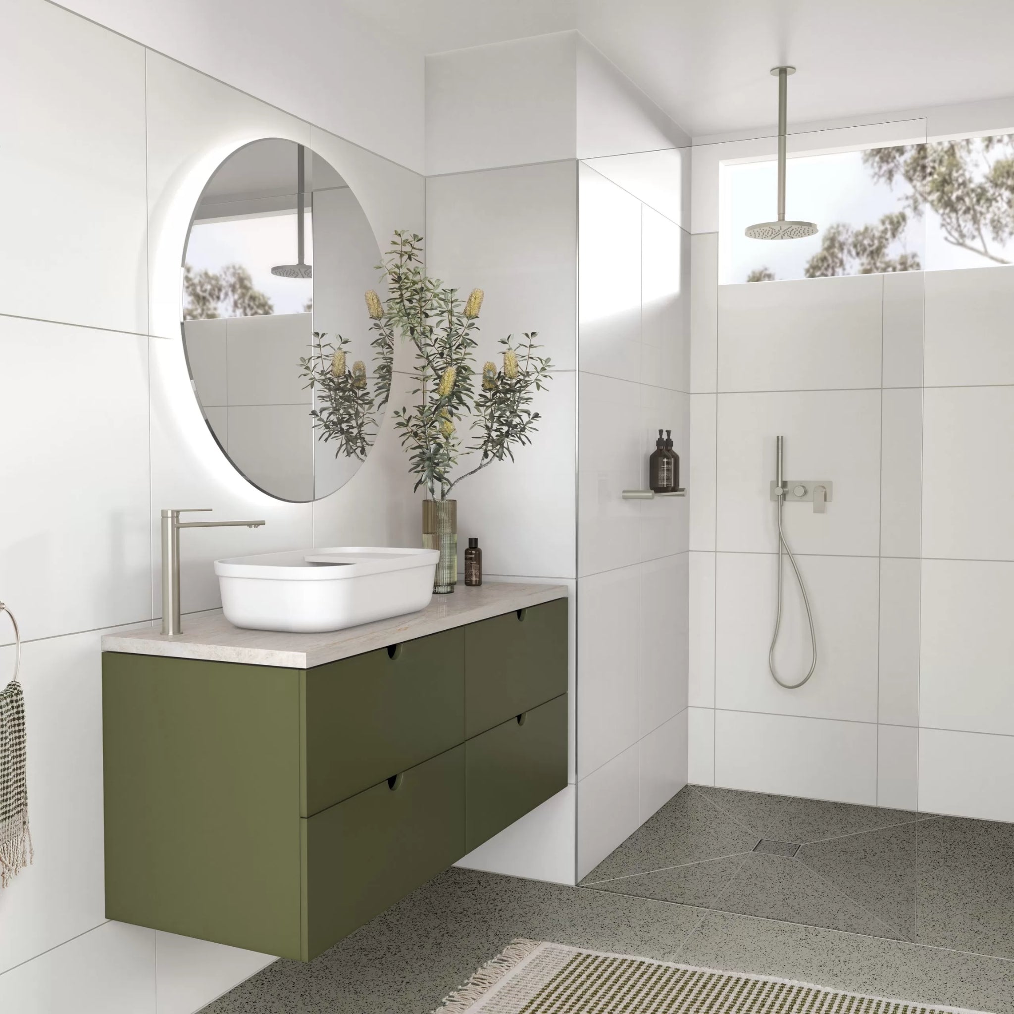 PHOENIX TEEL HAND HELD SHOWER SYSTEM CHROME