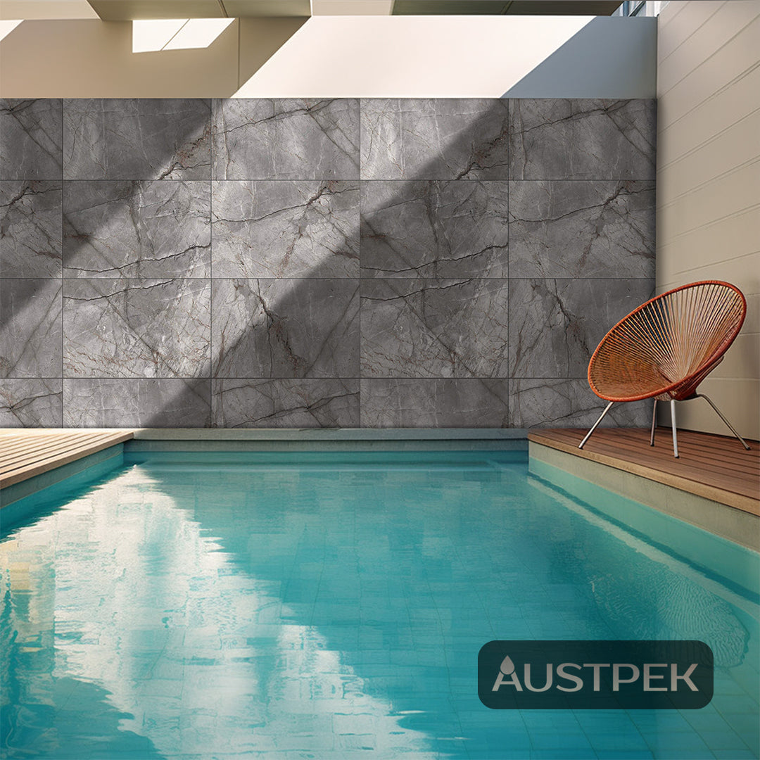 MUSES SILVER ROOT LIGHY GREY SOFT POLISHED 300X600MM RECTANGULAR TILE (PER BOX)