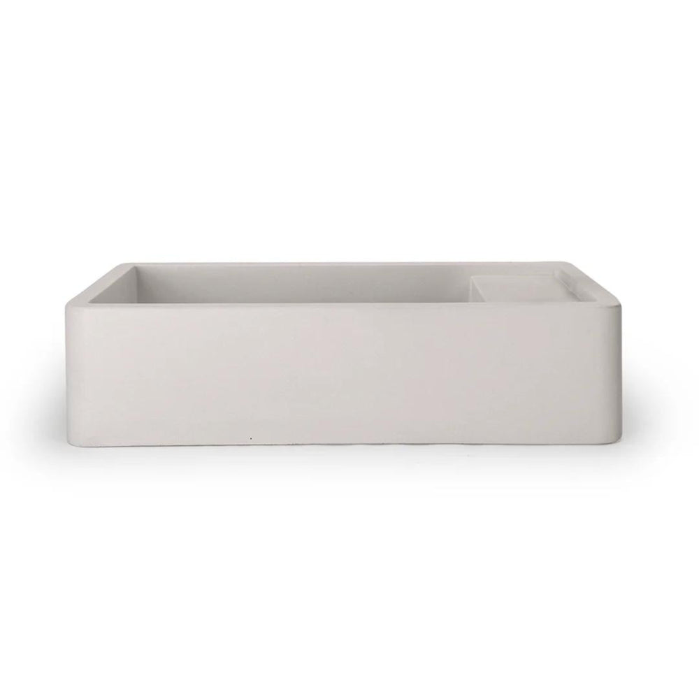 NOOD CO SHELF 01 ABOVE COUNTER / WALL HUNG BASIN MORNING MIST 440MM