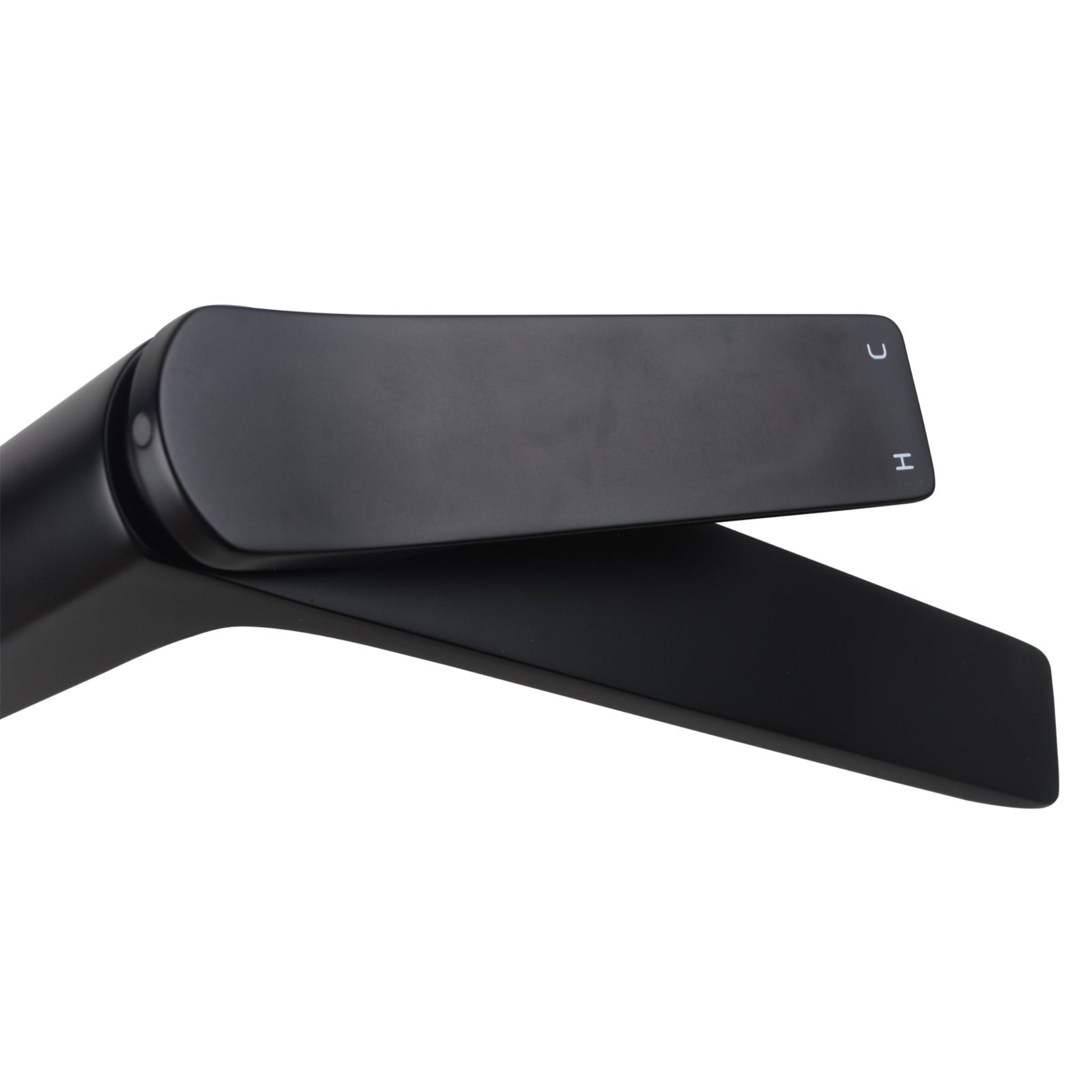 AQUAPERLA RUSHY TALL BASIN MIXER 292MM MATTE BLACK