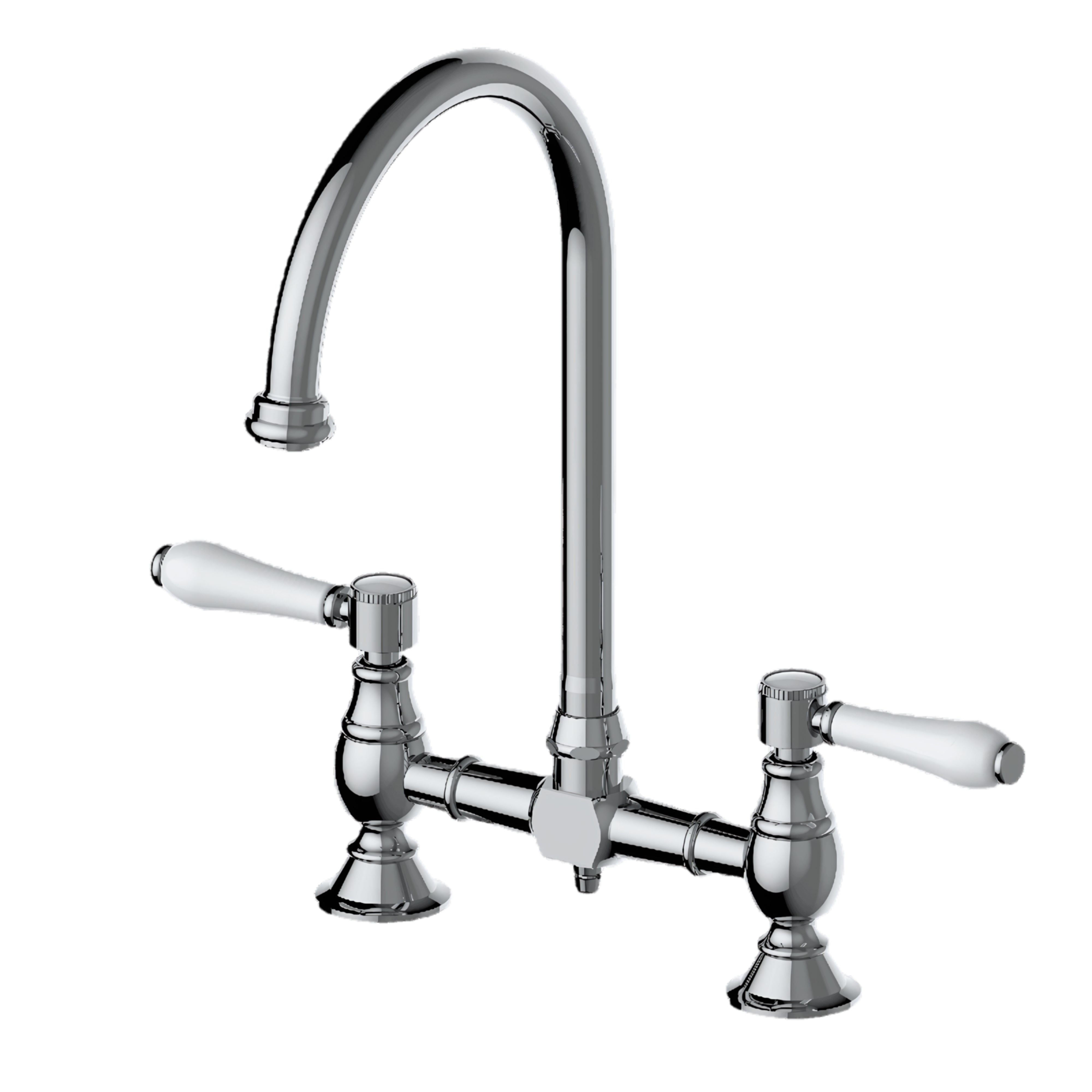 ARMANDO VICARIO PROVINCIAL EXPOSED BREACH SINK MIXER CHROME