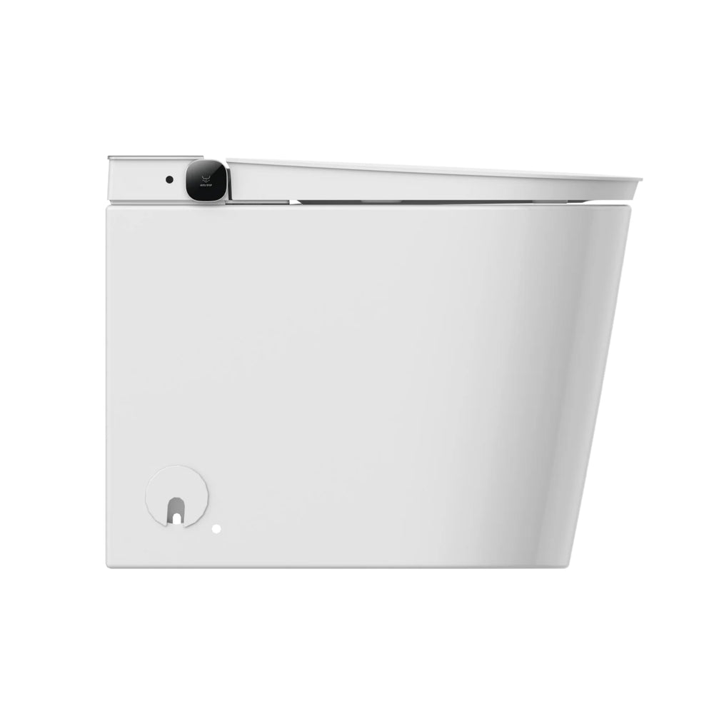 KOHLER X ENGLEFIELD SAPPHIRE RIMLESS INTELLIGENT FLOOR STANDING TOILET D-SHAPE WHITE
